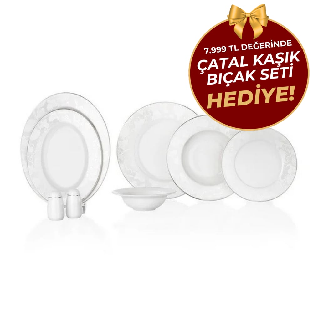 Schafer Endless Yemek Takımı 56 Parça-Platin02