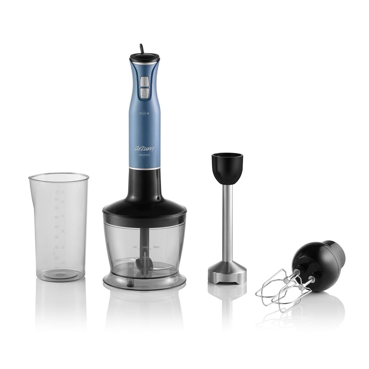 ARZUM AR1138-O MİNİMİX EL BLENDER SETİ OKYANUS