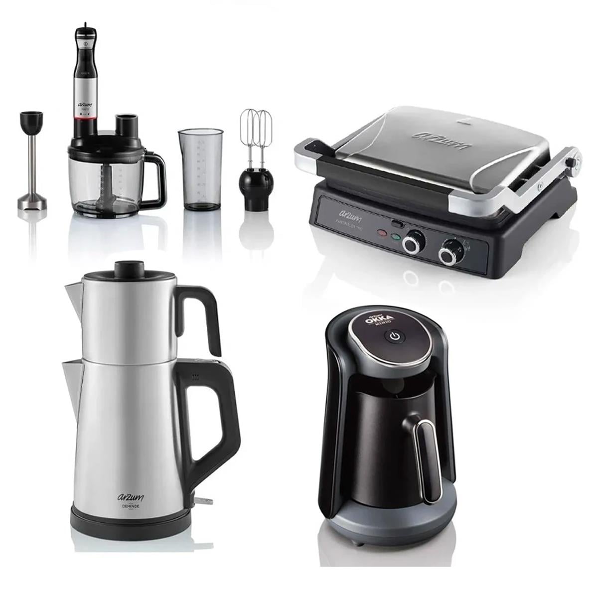ARZUM AR9026PRO-0600 INOX PREMİUM SET