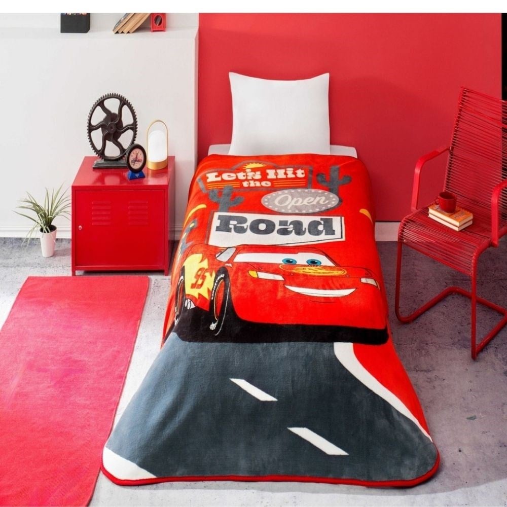 Taç Lis.dh Cars Road Battaniye