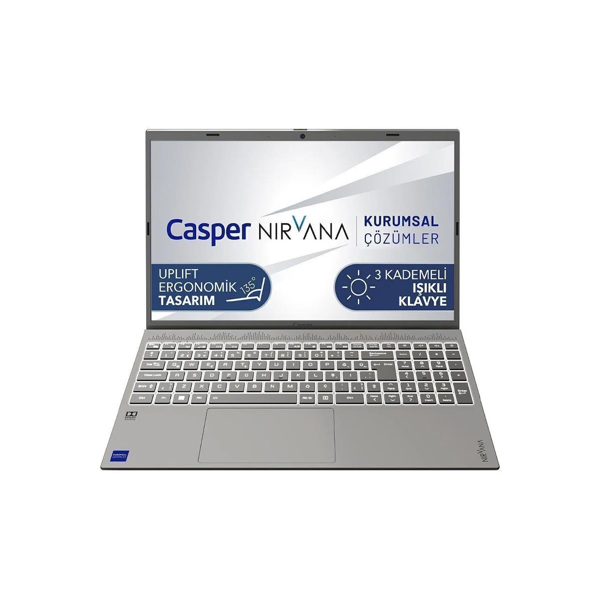 CASPER C650.1255-BE00X-F I7 1255U 16GB/500GB M2 SSD DOS NOTEBOOK