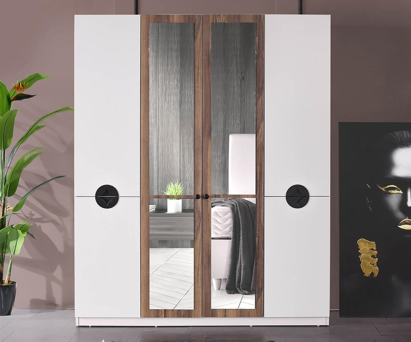 Vize Soft 4 Kapılı Dolap