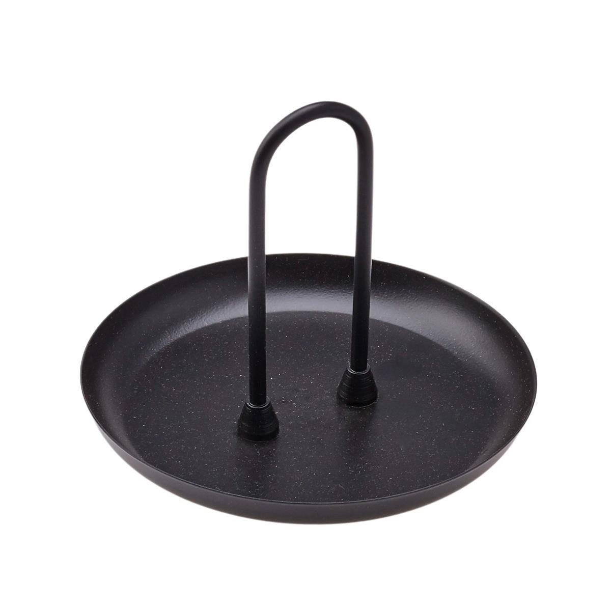 EMSAN VERDA SİYAH ORTA BOY METAL SUNUMLUK 16 CM
