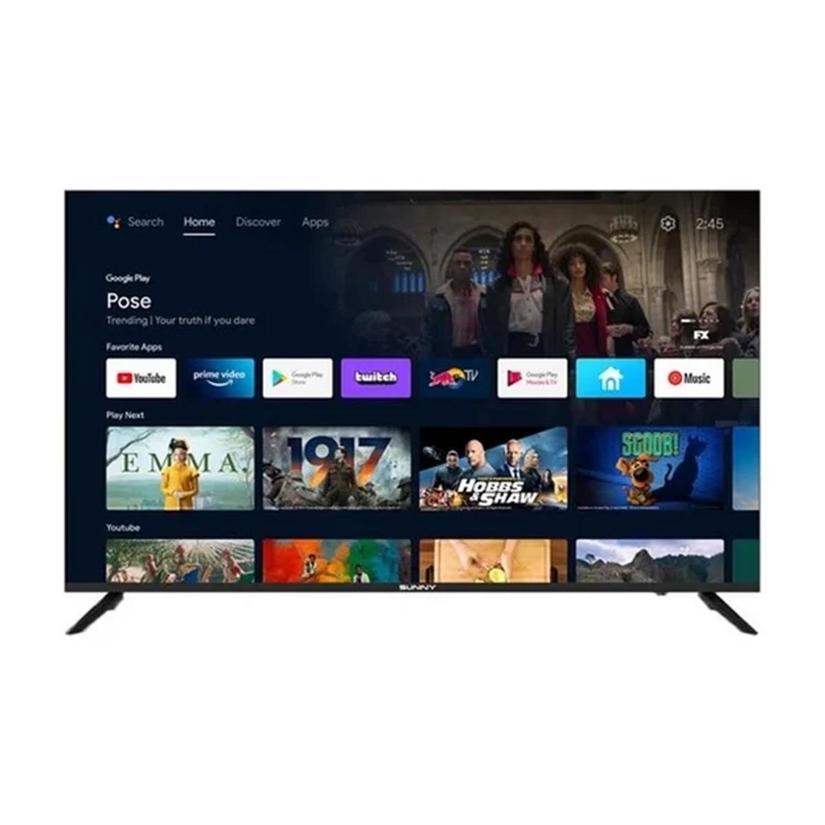 SUNNY SN50LEDH6886/0216 (GOOGLE TV) 50 INC 127 EKRAN UHD 4K ANDROID SMART LED TV