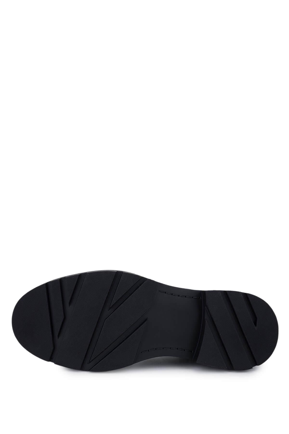 Alexander Hotto Erkek Hakiki Deri Siyah Klasik Ayakkabı