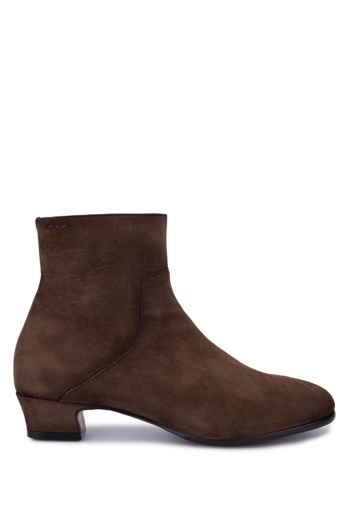 Alexander Hotto Kadın Hakiki Deri Kahverengi Bot