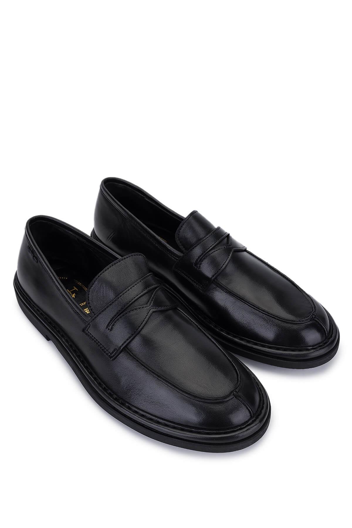 Alexander Hotto Kadın Hakiki Deri Siyah Klasik Ayakkabı