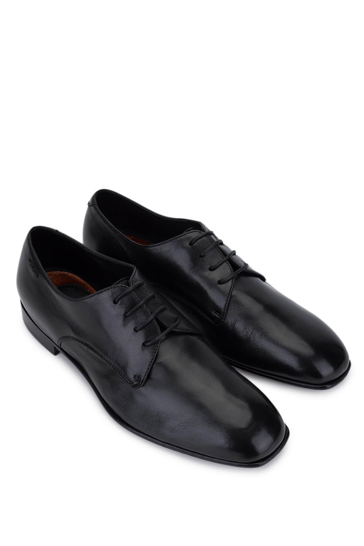 Alexander Hotto Kadın Hakiki Deri Siyah Klasik Ayakkabı