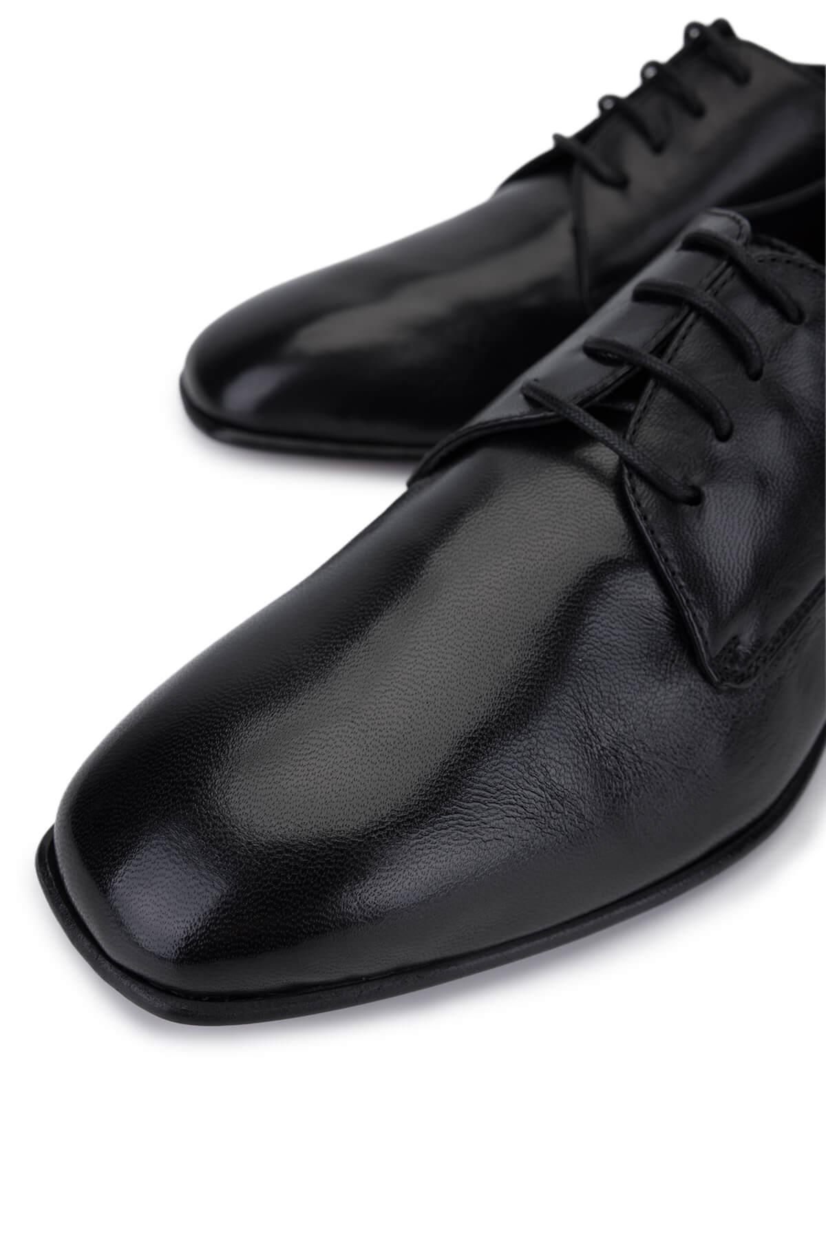 Alexander Hotto Kadın Hakiki Deri Siyah Klasik Ayakkabı