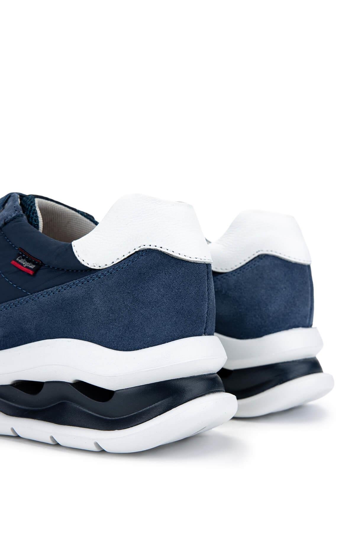 CALLAGHAN Erkek Deri & Tekstil Lacivert Sneakers & Spor Ayakkabı