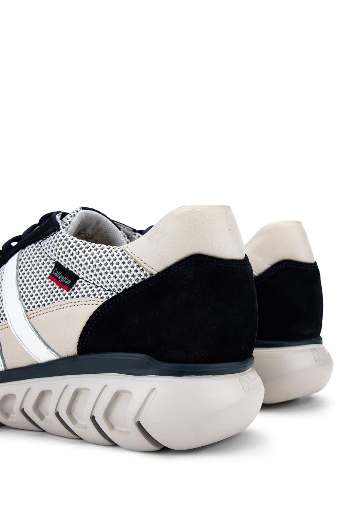 CALLAGHAN Erkek Deri & Tekstil Lacivert/Beyaz Sneakers & Spor Ayakkabı