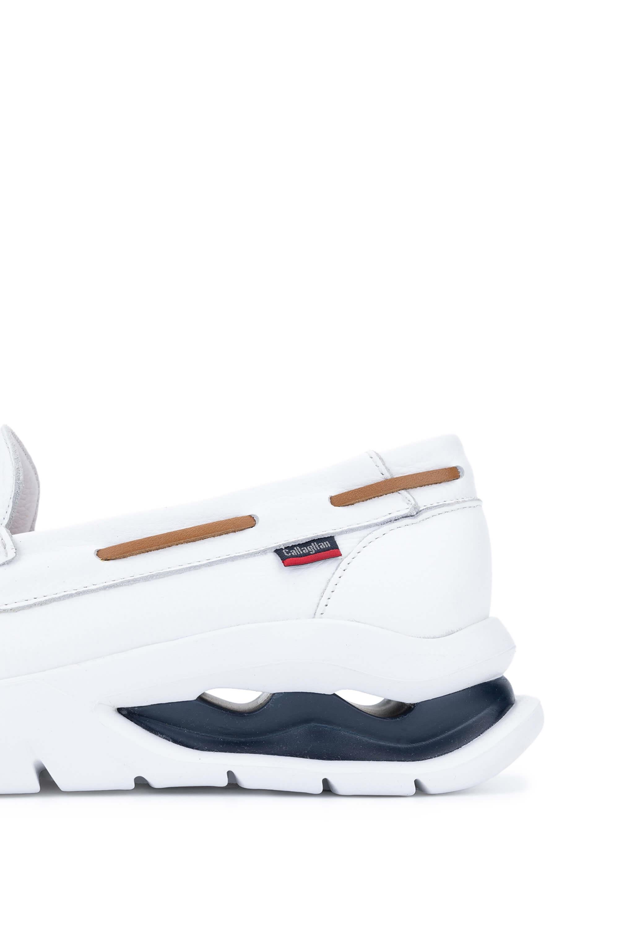 CALLAGHAN Erkek Hakiki Deri Beyaz Casual Ayakkabı