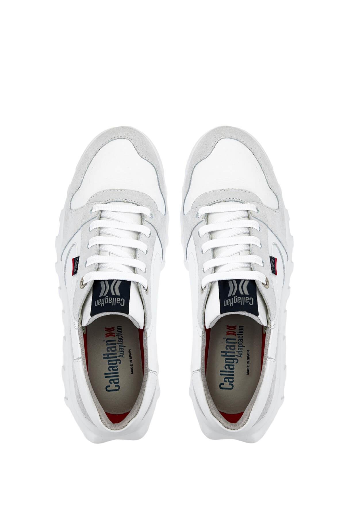CALLAGHAN Erkek Hakiki Deri Beyaz Sneakers & Spor Ayakkabı