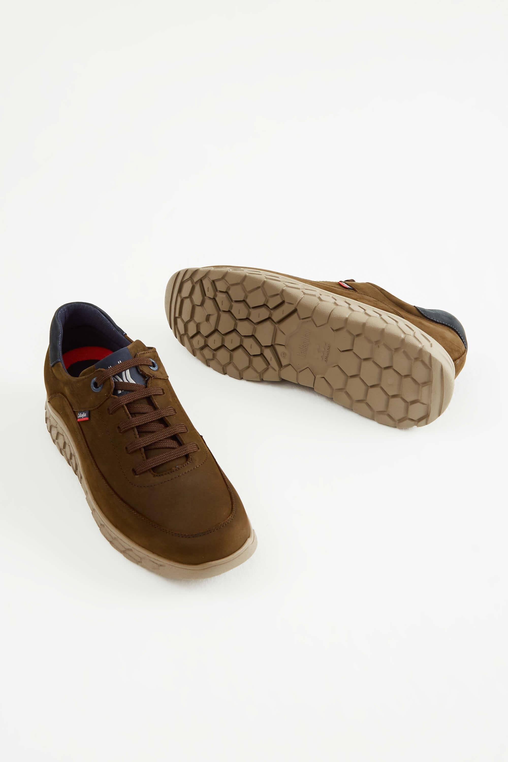 CALLAGHAN Erkek Hakiki Deri Kahverengi Sneakers & Spor Ayakkabı