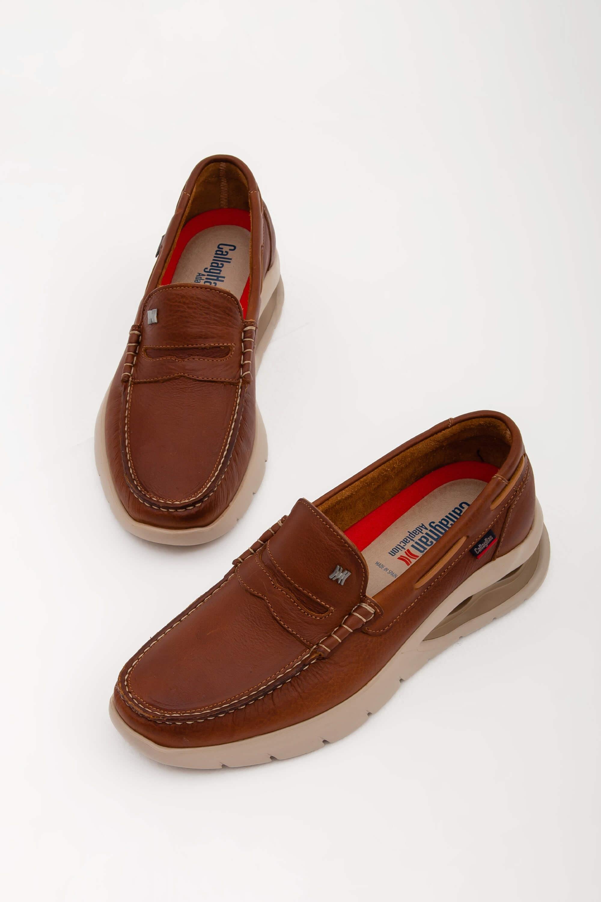 CALLAGHAN Erkek Hakiki Deri Kahverengi Casual Ayakkabı