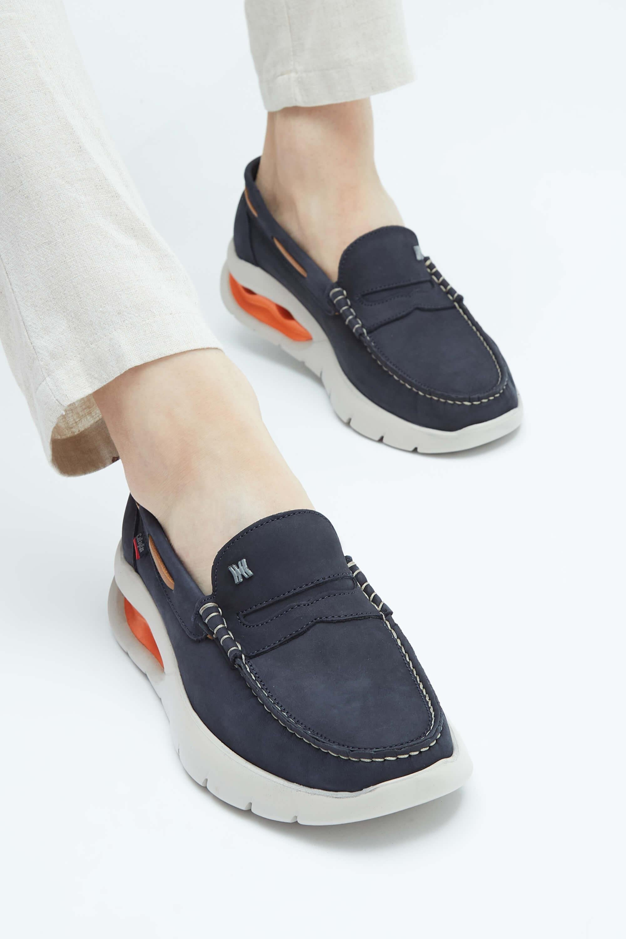 CALLAGHAN Erkek Hakiki Deri Lacivert Nubuk Casual Ayakkabı