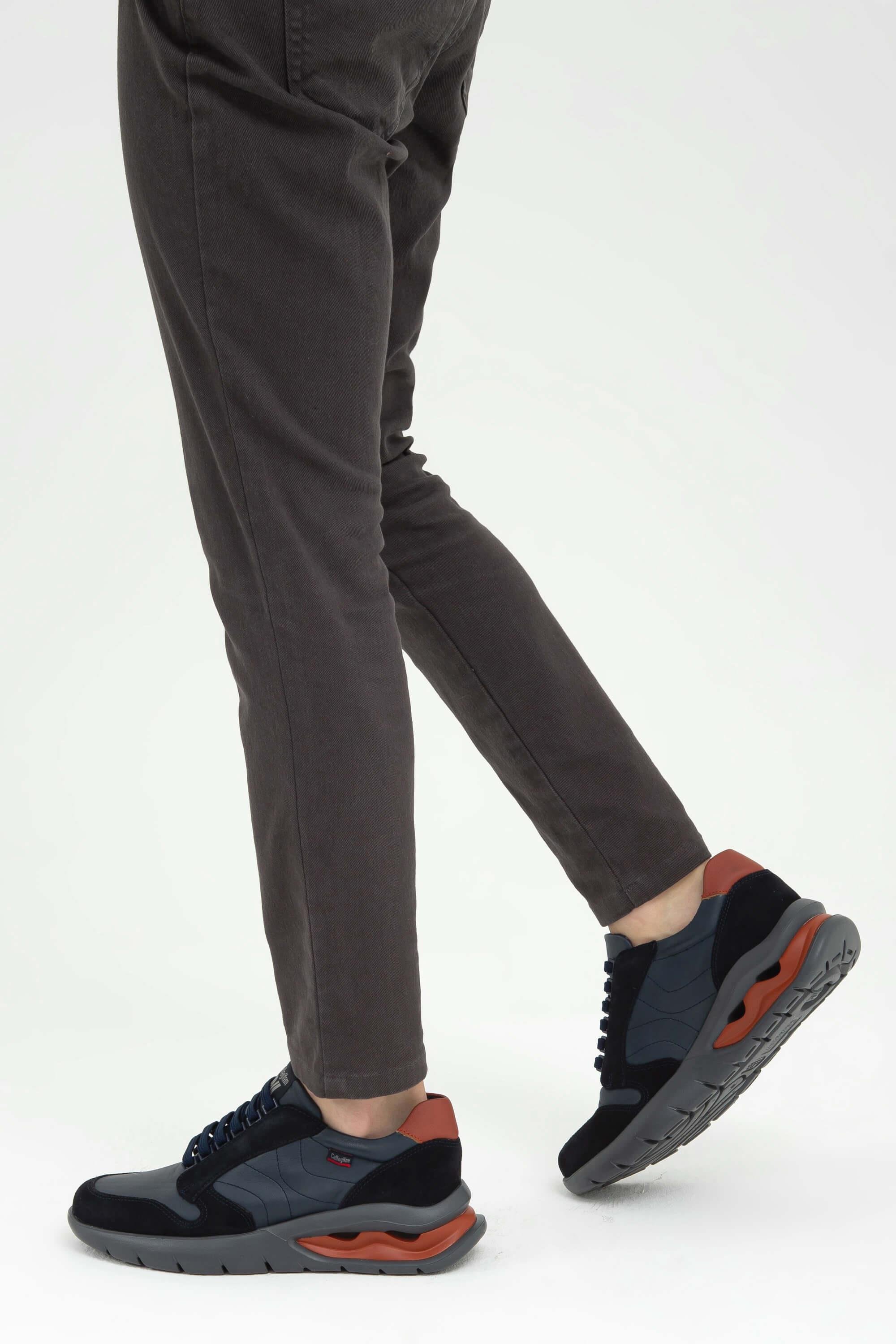 CALLAGHAN Erkek Hakiki Deri Mavi Sneakers & Spor Ayakkabı