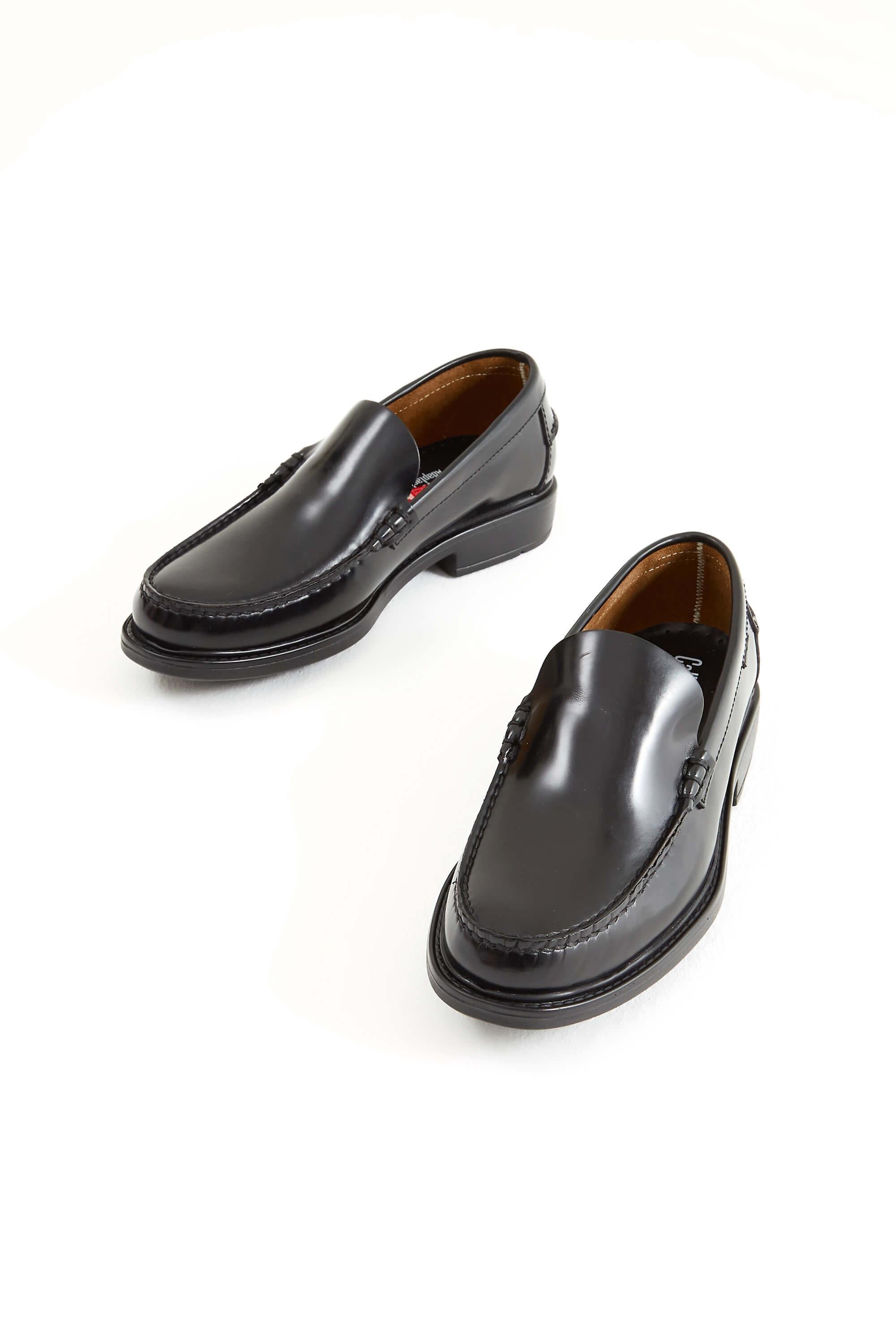 CALLAGHAN Erkek Hakiki Deri Siyah Açma Casual Ayakkabı