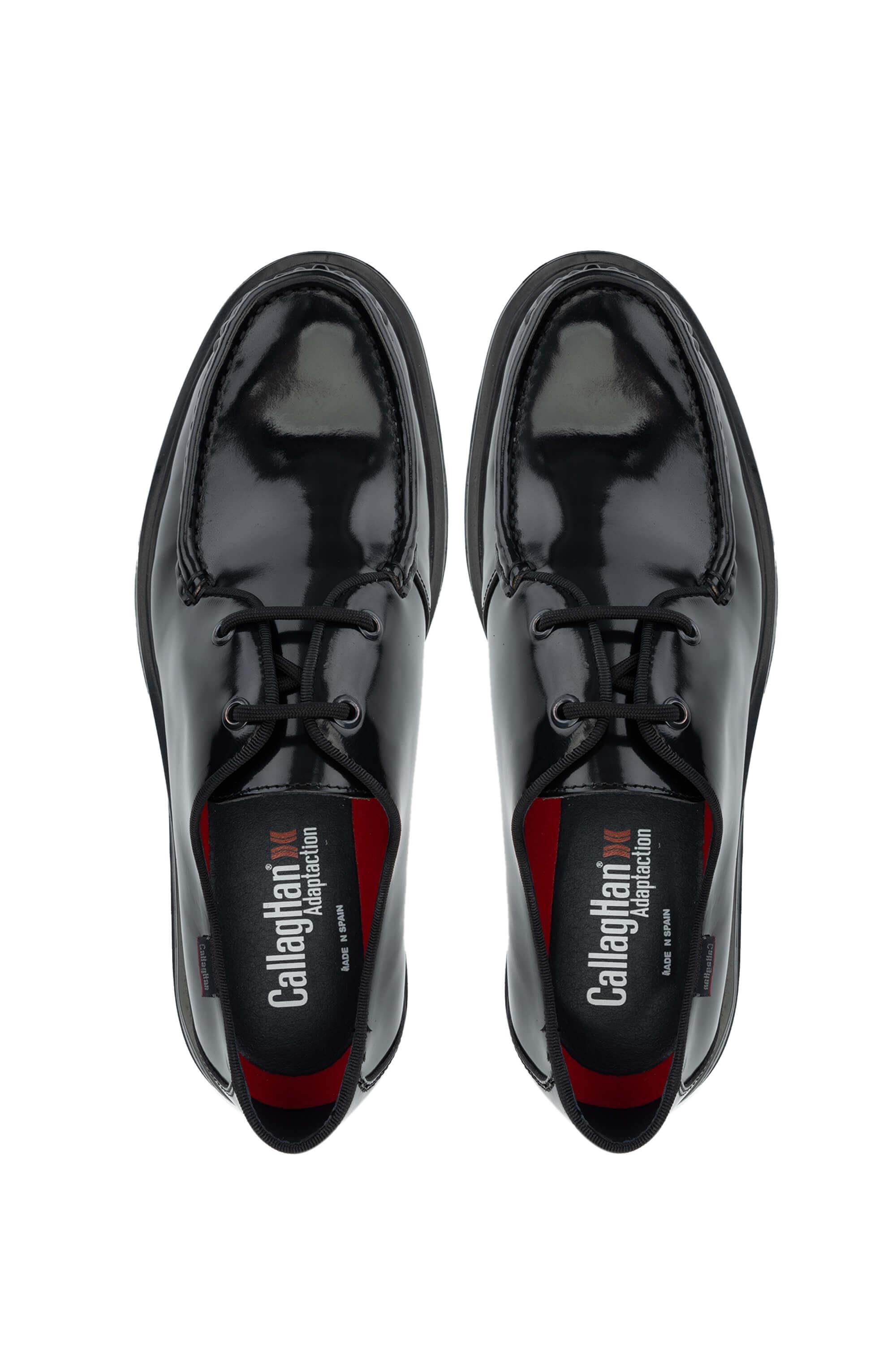 CALLAGHAN Erkek Hakiki Deri Siyah Casual Ayakkabı