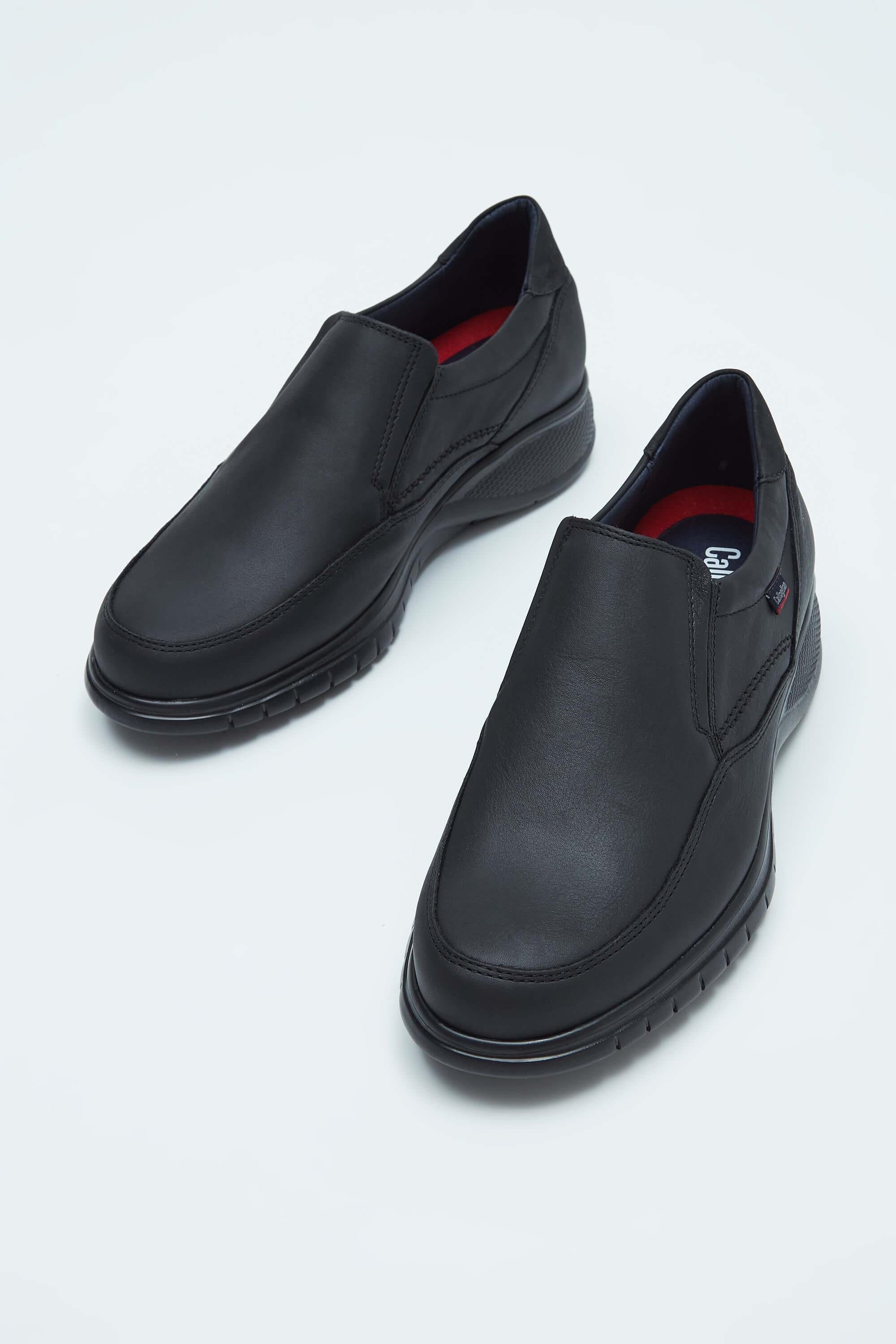 CALLAGHAN Erkek Hakiki Deri Siyah Casual Ayakkabı