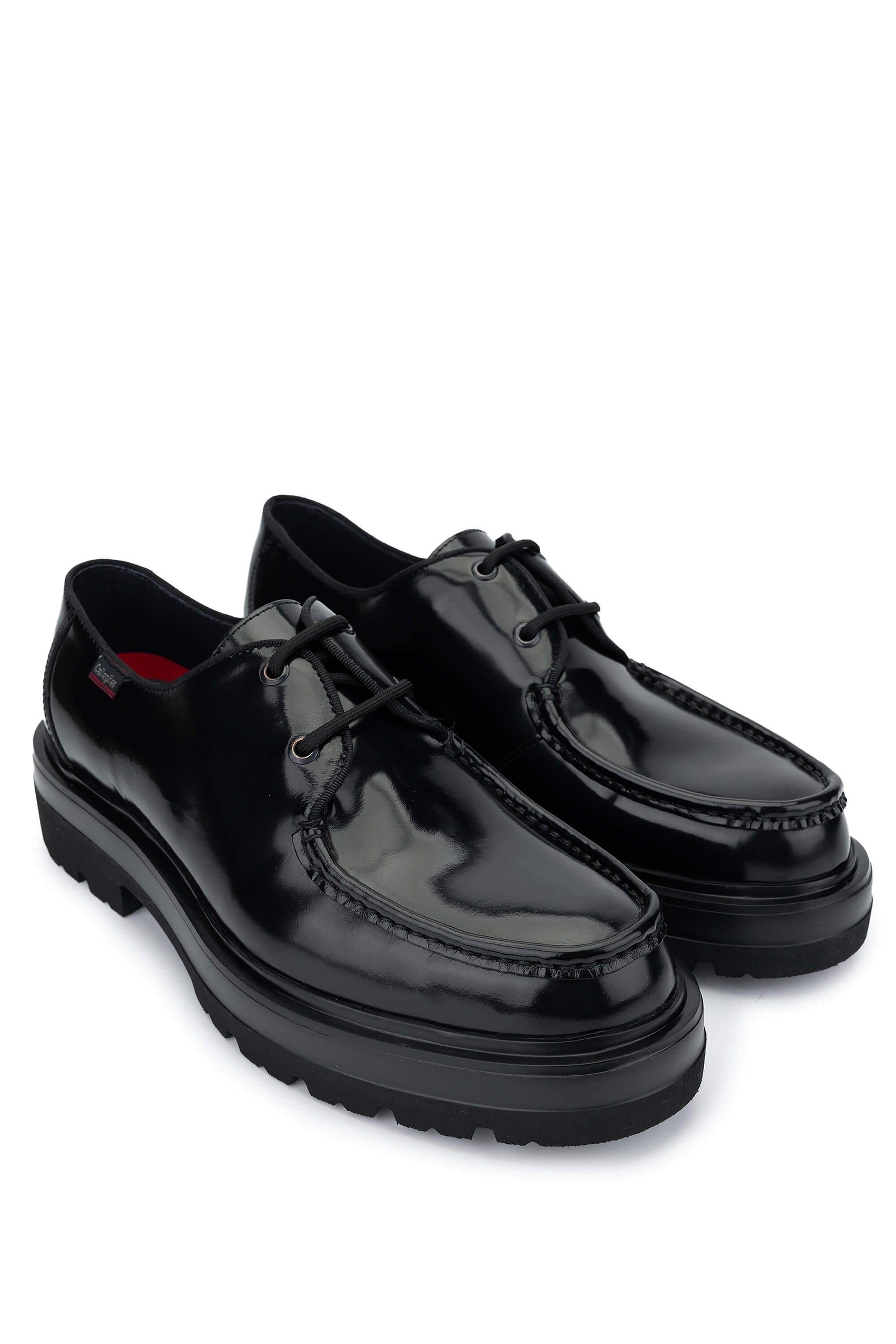 CALLAGHAN Erkek Hakiki Deri Siyah Casual Ayakkabı