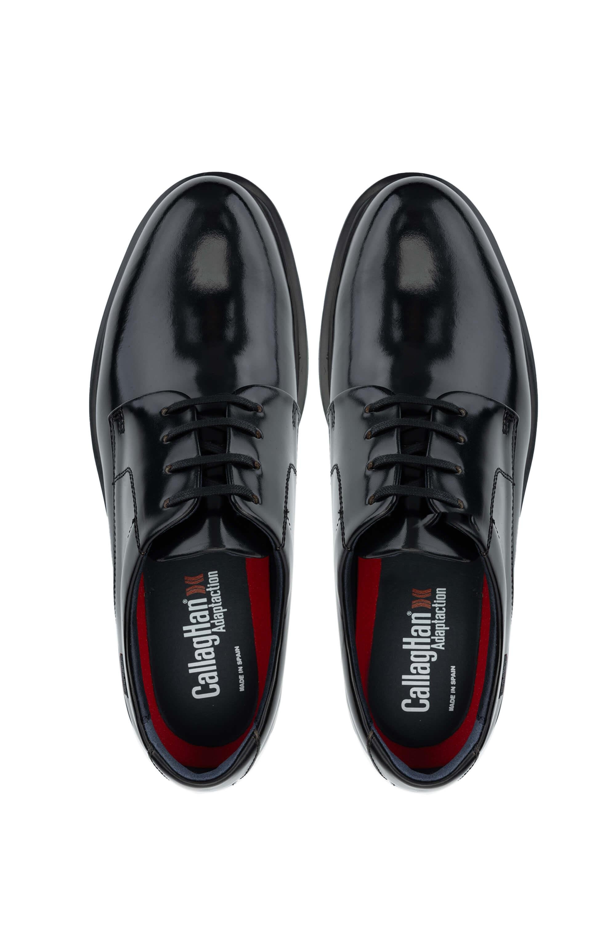 CALLAGHAN Erkek Hakiki Deri Siyah Klasik Ayakkabı