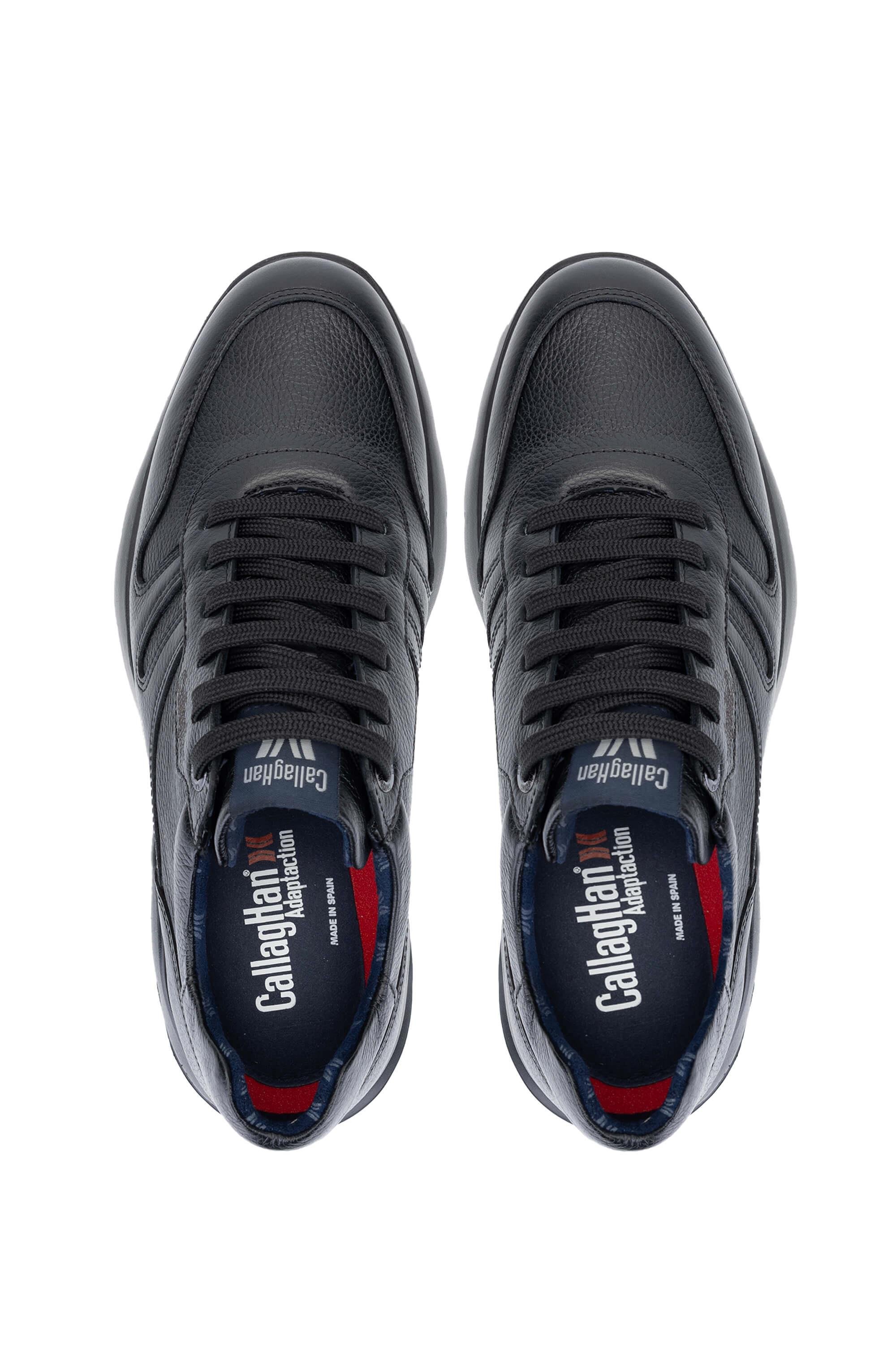 CALLAGHAN Erkek Hakiki Deri Siyah Sneakers & Spor Ayakkabı