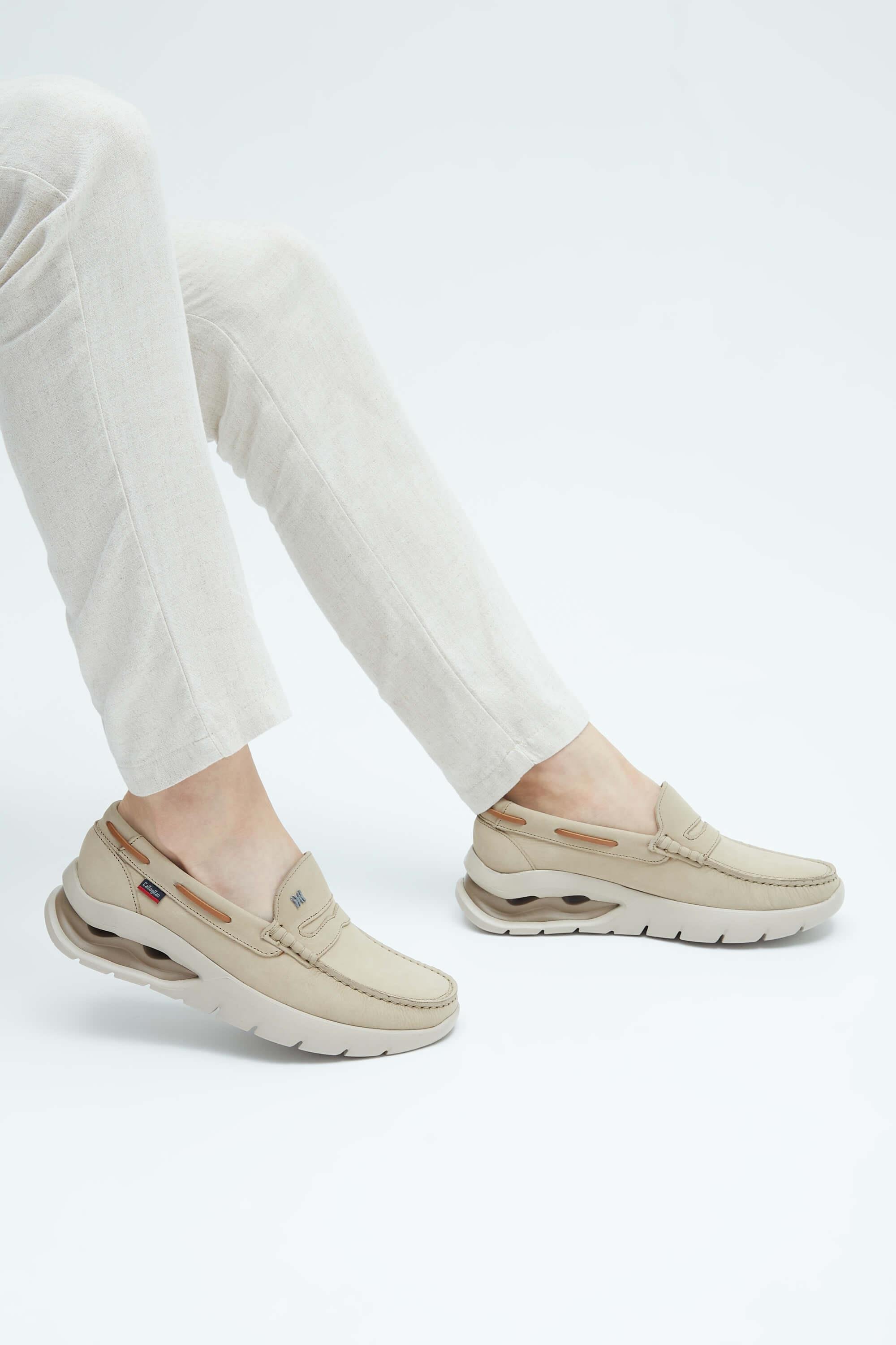 CALLAGHAN Erkek Hakiki Deri Vizon Nubuk Casual Ayakkabı