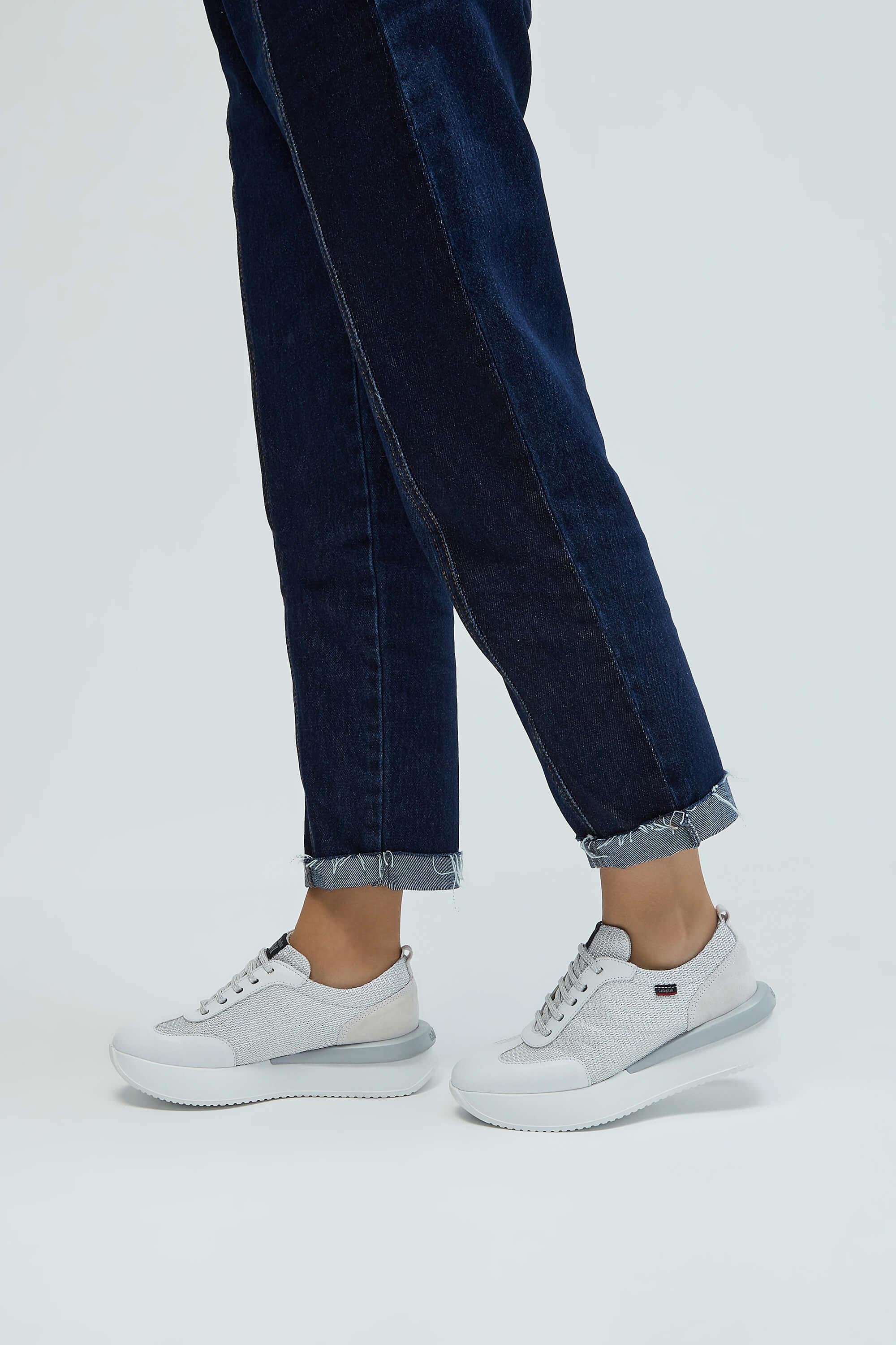 CALLAGHAN Kadın Deri & Tekstil Beyaz/Bej Sneakers & Spor Ayakkabı