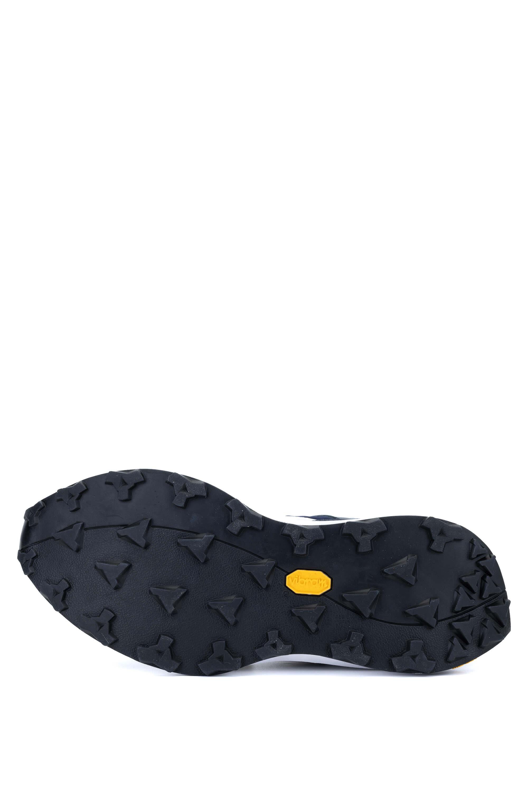 DINO BIGIONI Erkek Tekstil Deri Mavi Sneakers & Spor Ayakkabı