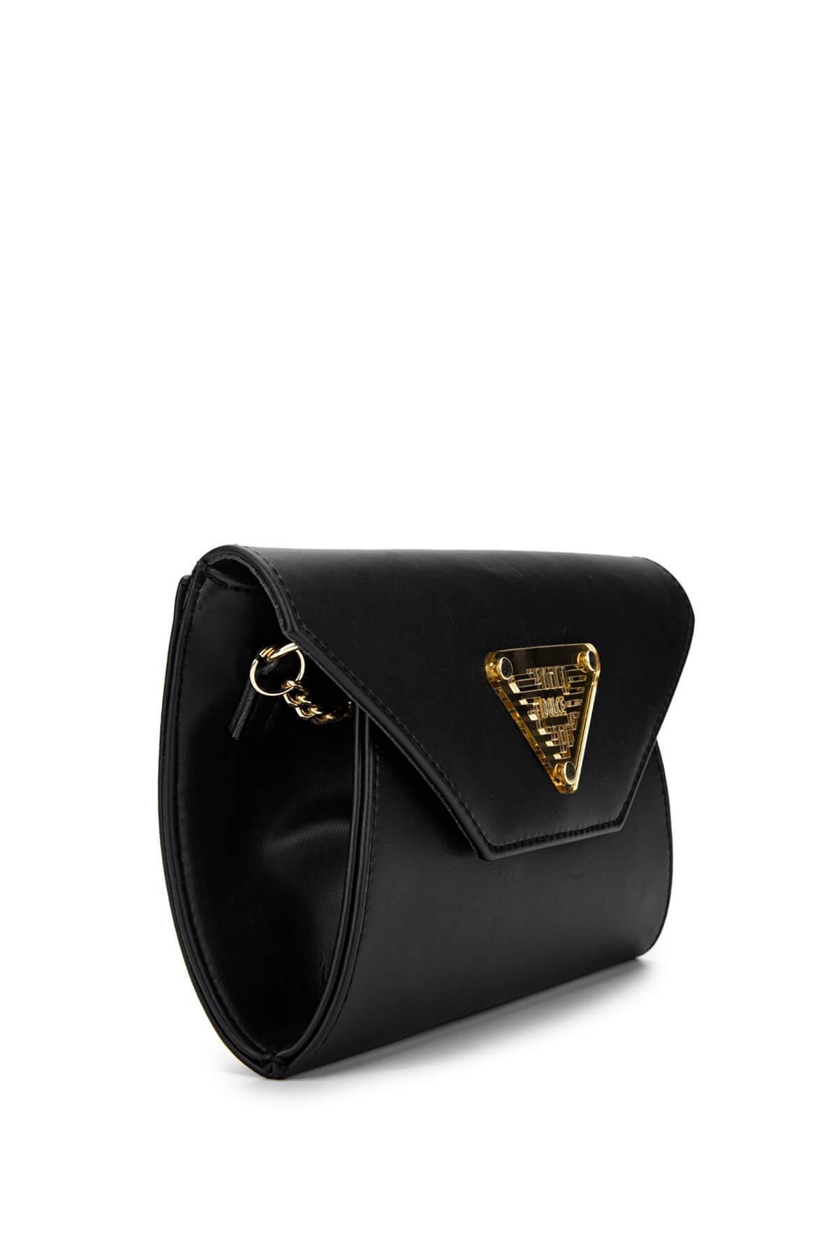 DOLCE Kadın Vegan Siyah Postacı Çanta