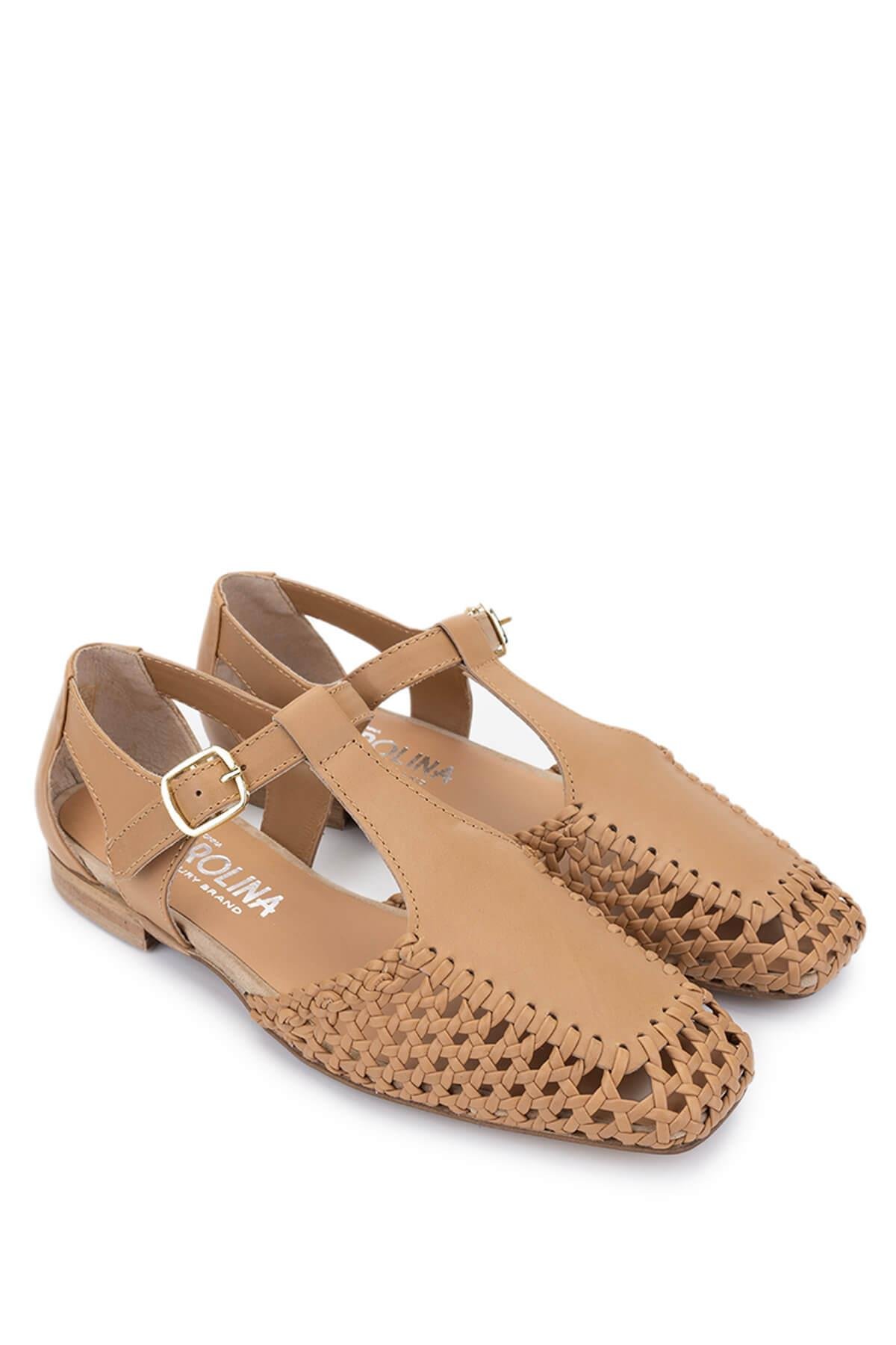 DONNA CAROLINA Kadın Hakiki Deri Vizon Babet Ayakkabı