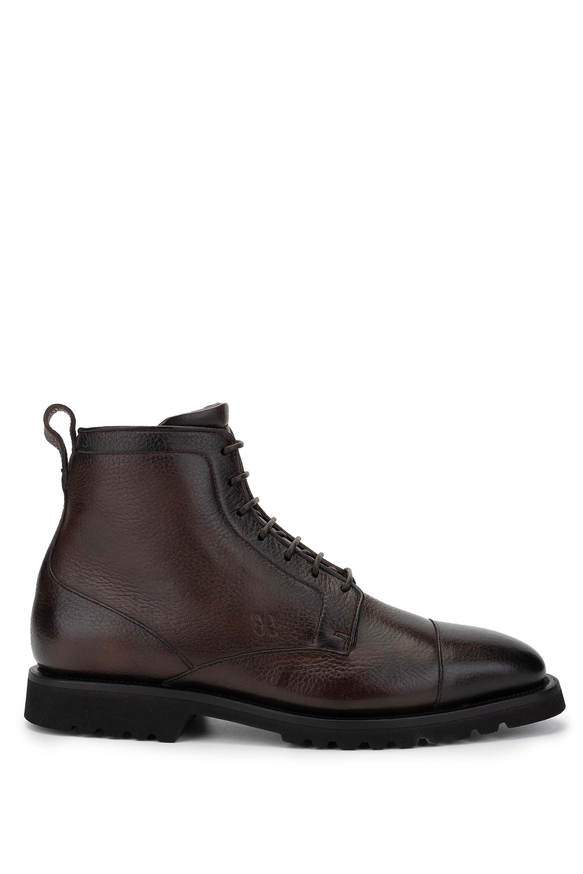 Fabi Erkek Hakiki Deri Kahverengi Casual Bot