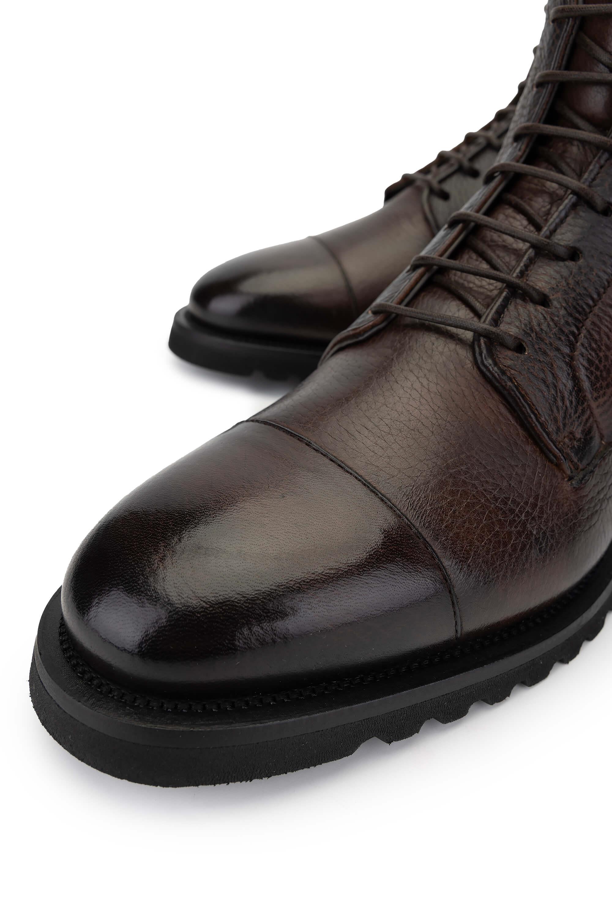 Fabi Erkek Hakiki Deri Kahverengi Casual Bot