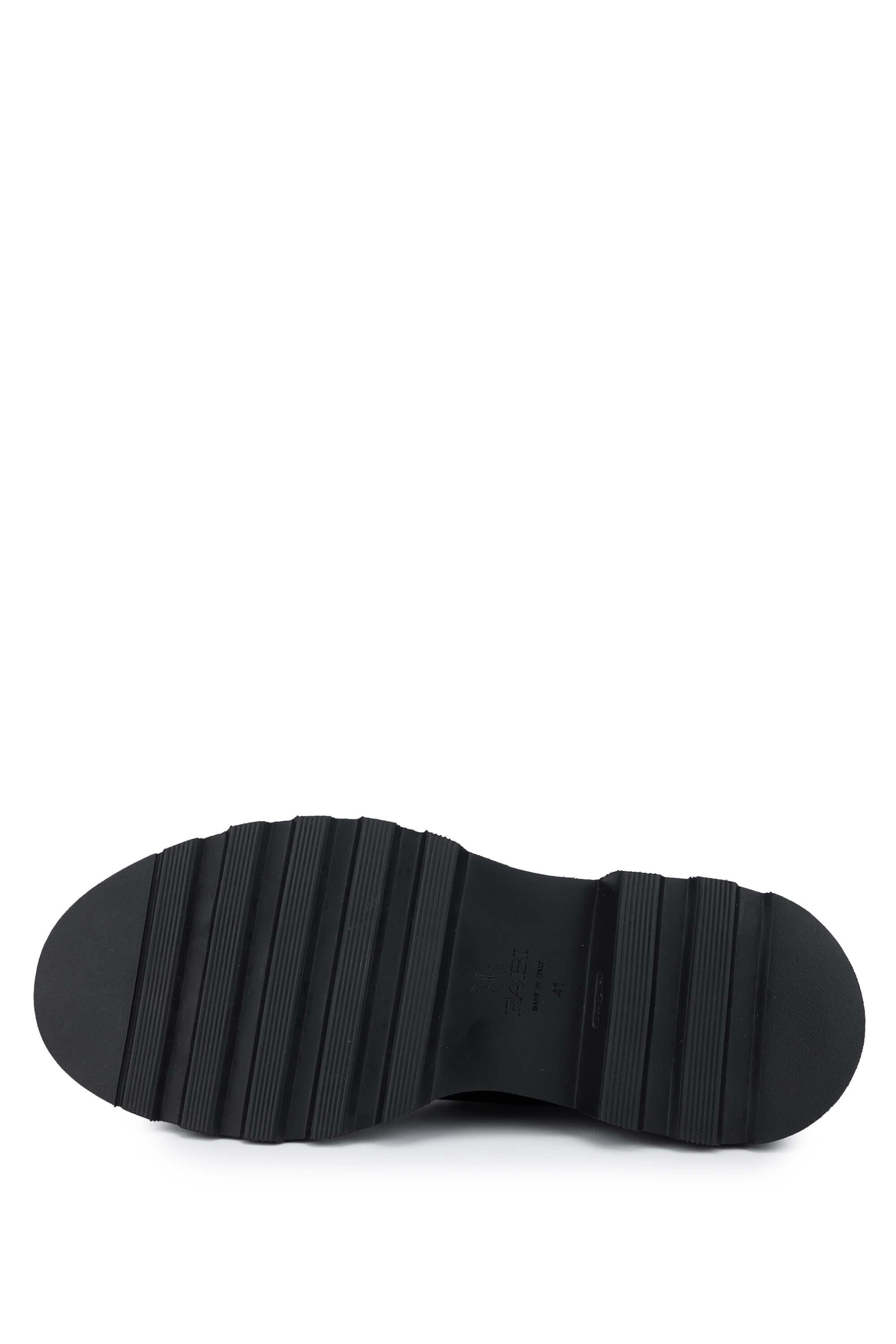 Fabi Erkek Hakiki Deri Siyah Klasik Ayakkabı