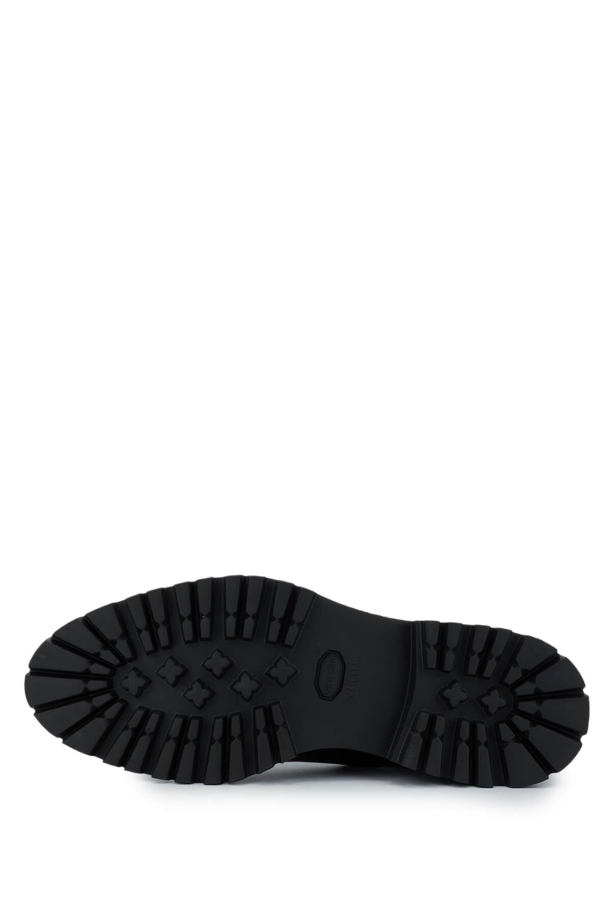 Franceschetti Erkek Hakiki Deri Kahverengi Casual Bot