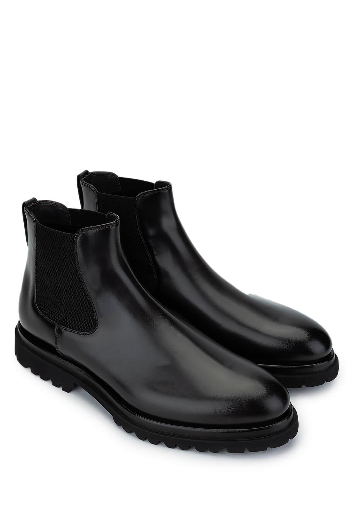 Franceschetti Erkek Hakiki Deri Kahverengi Casual Bot