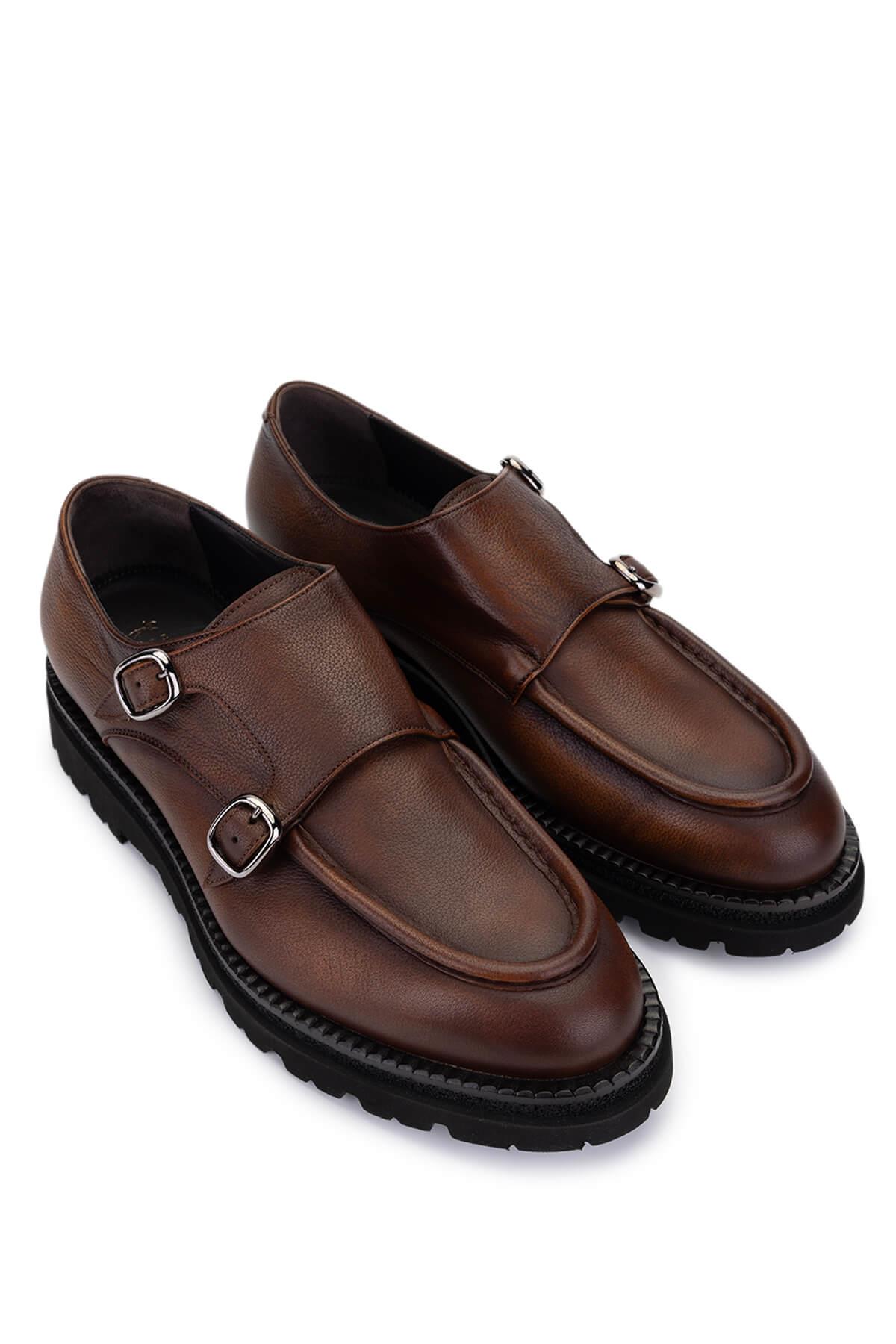 Franceschetti Erkek Hakiki Deri Kahverengi Casual Ayakkabı