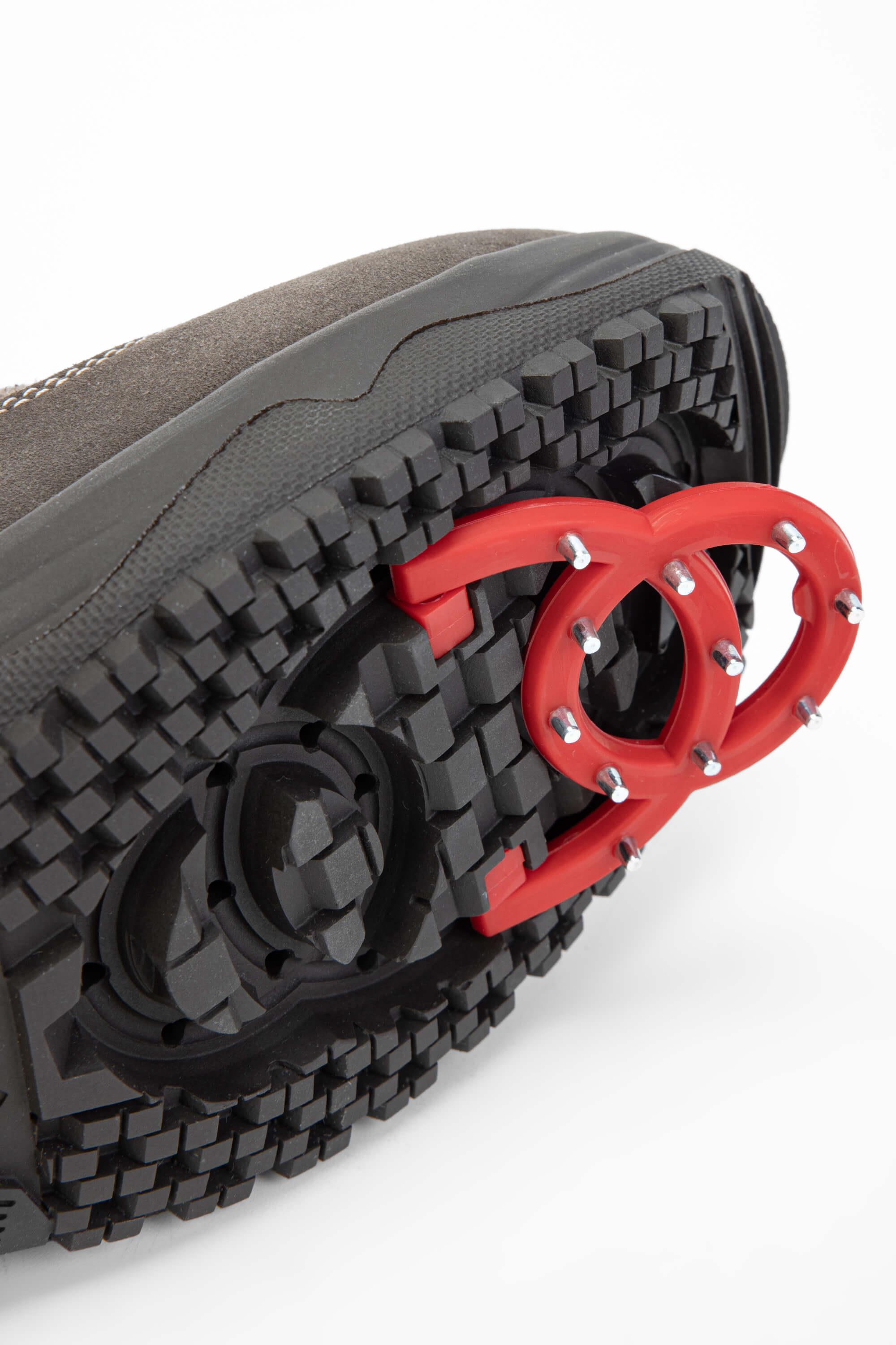 OTHREE Kadın Deri & Tekstil Bej Kar Botu