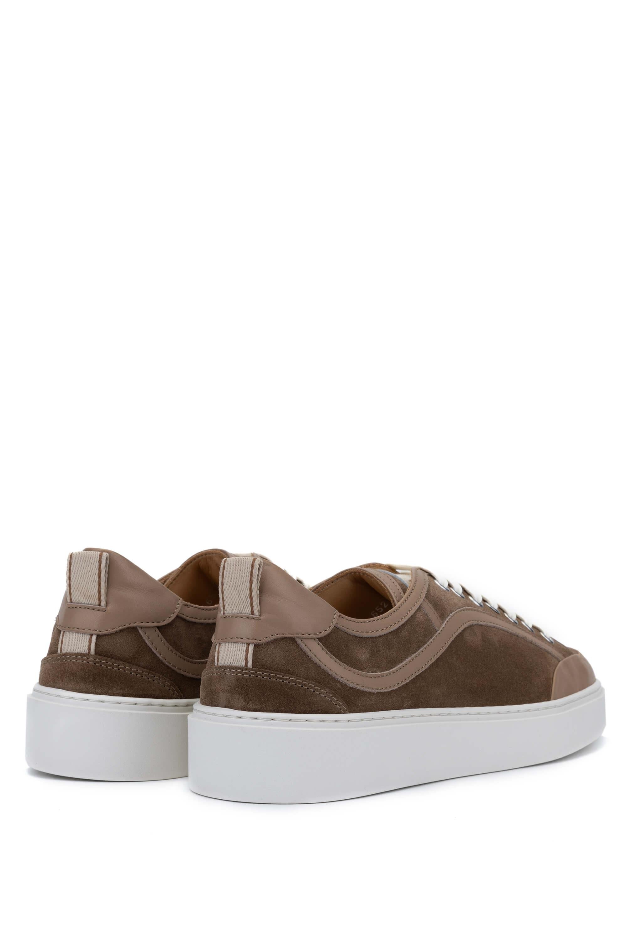 Redwood Erkek Hakiki Deri Kahverengi Sneakers & Spor Ayakkabı