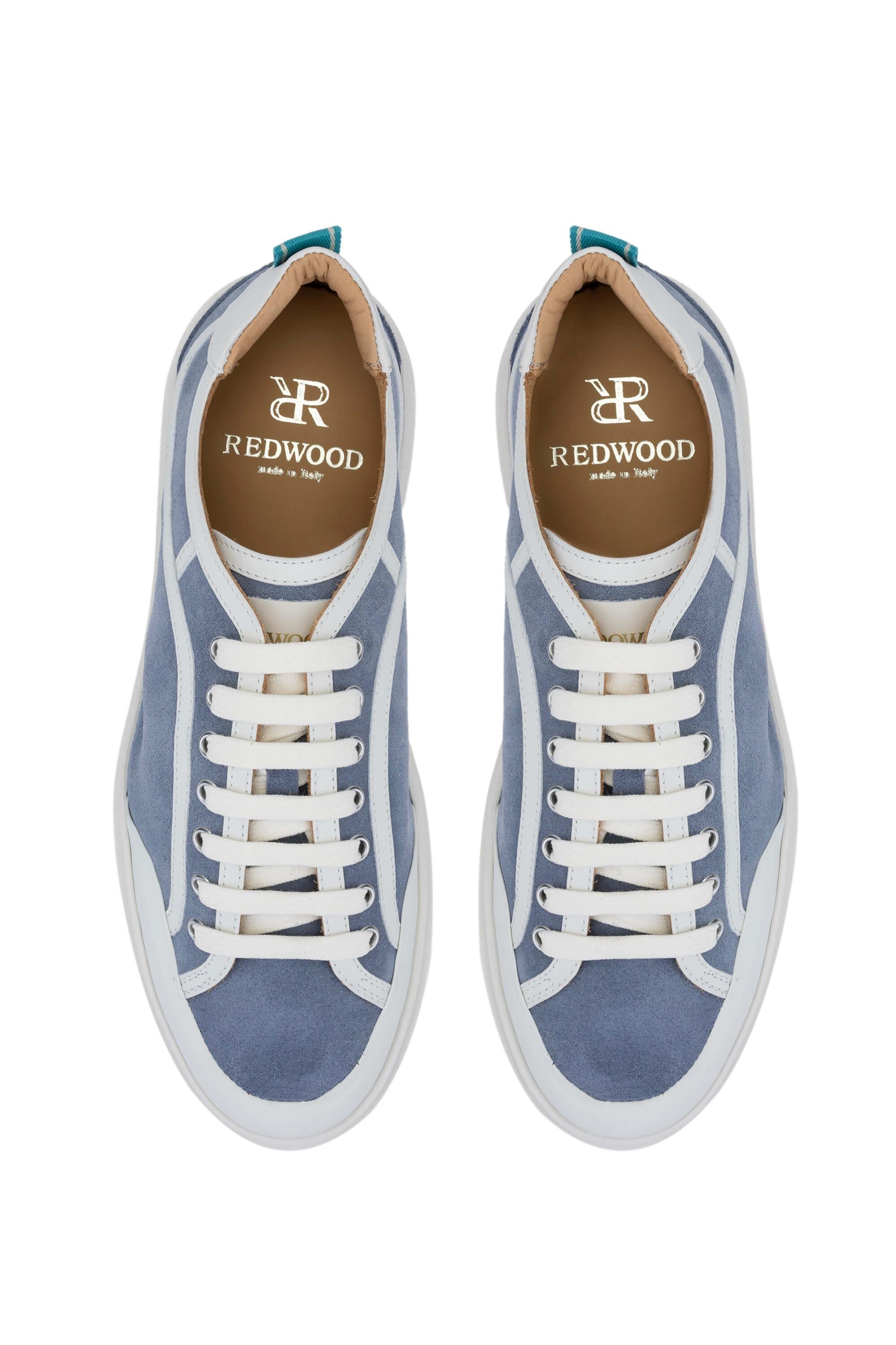 Redwood Erkek Hakiki Deri Mavi Sneakers & Spor Ayakkabı