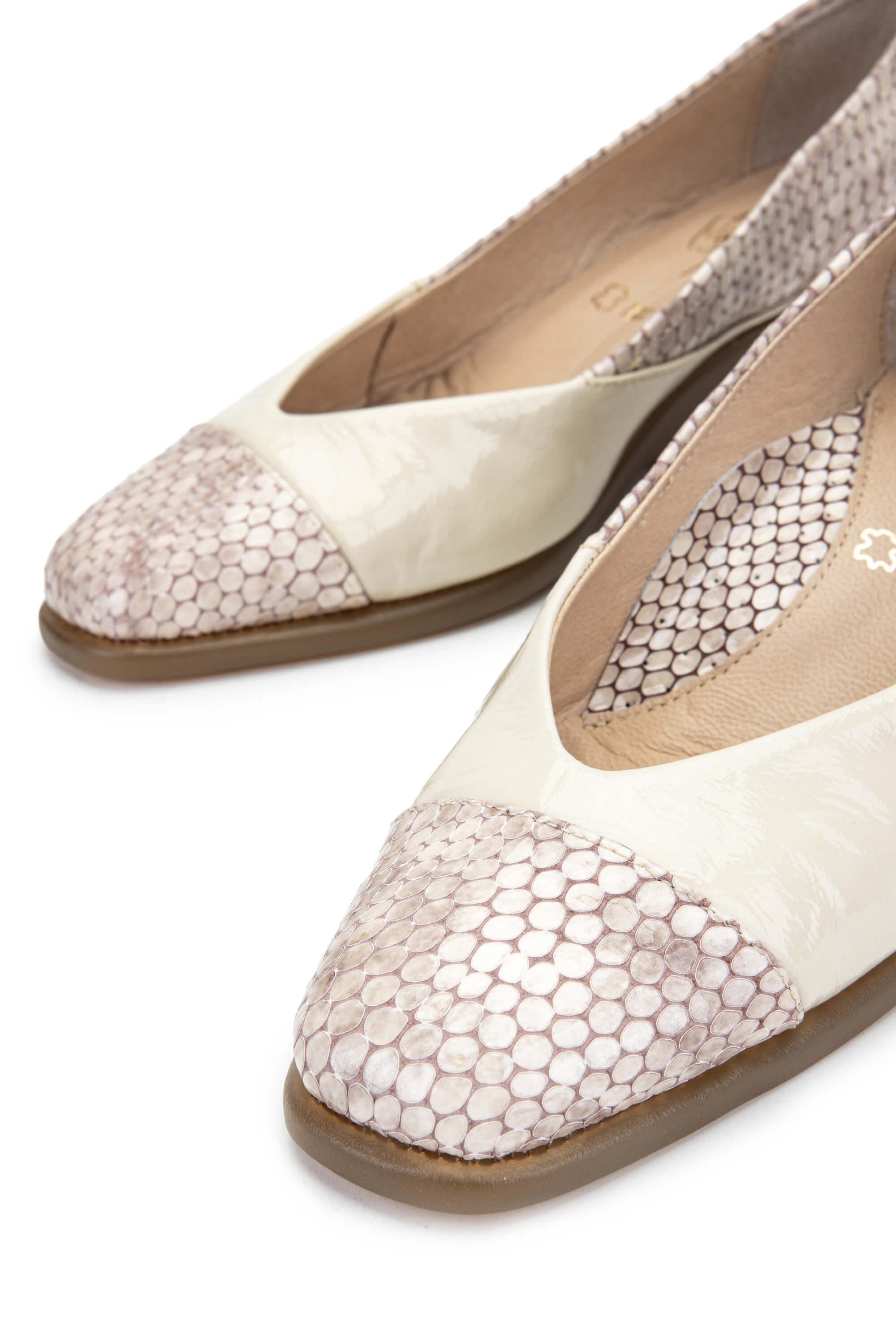 Relax Anatomic Kadın Hakiki Deri Bej Comfort Ayakkabı