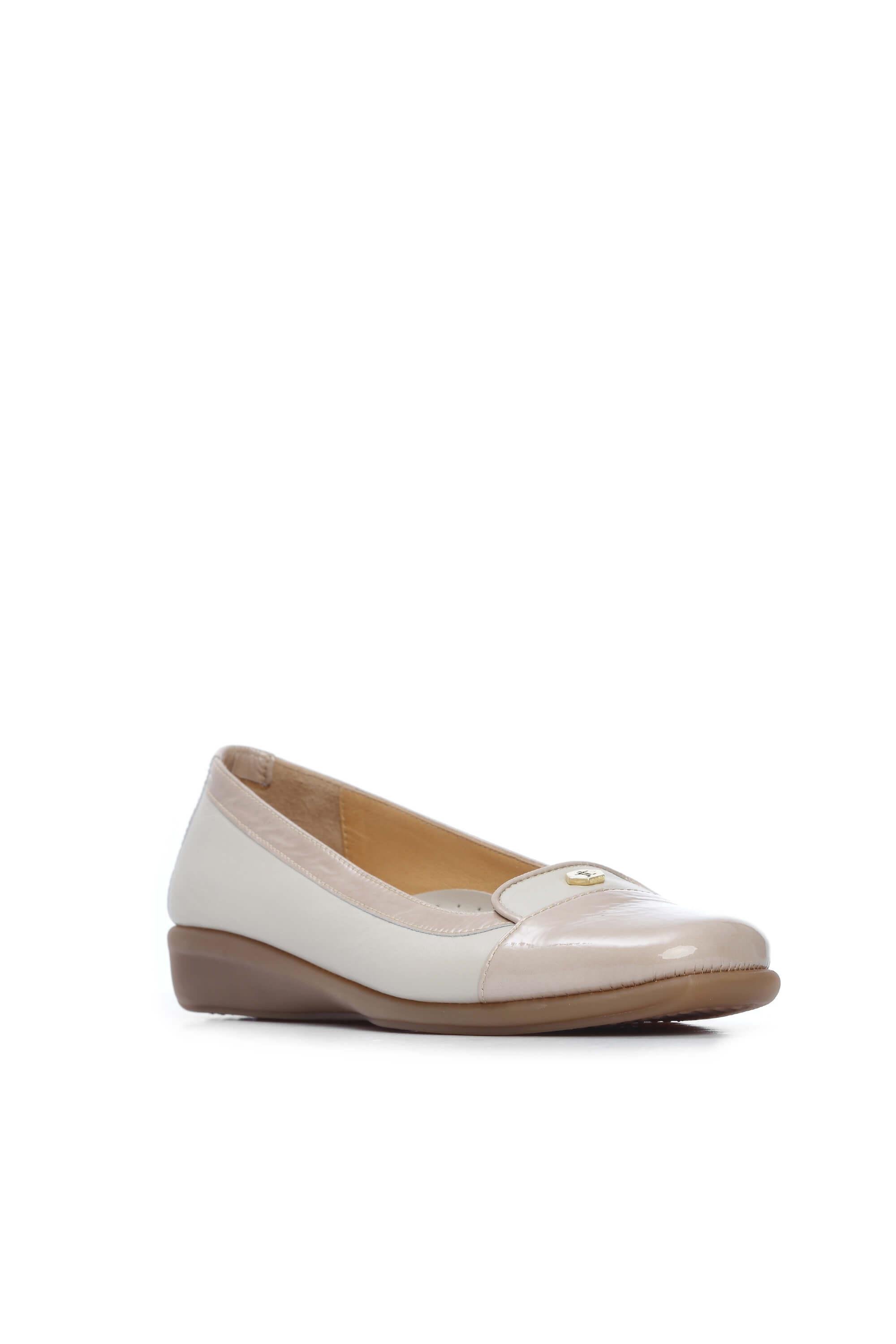 Relax Anatomic Kadın Hakiki Deri Bej Comfort Ayakkabı