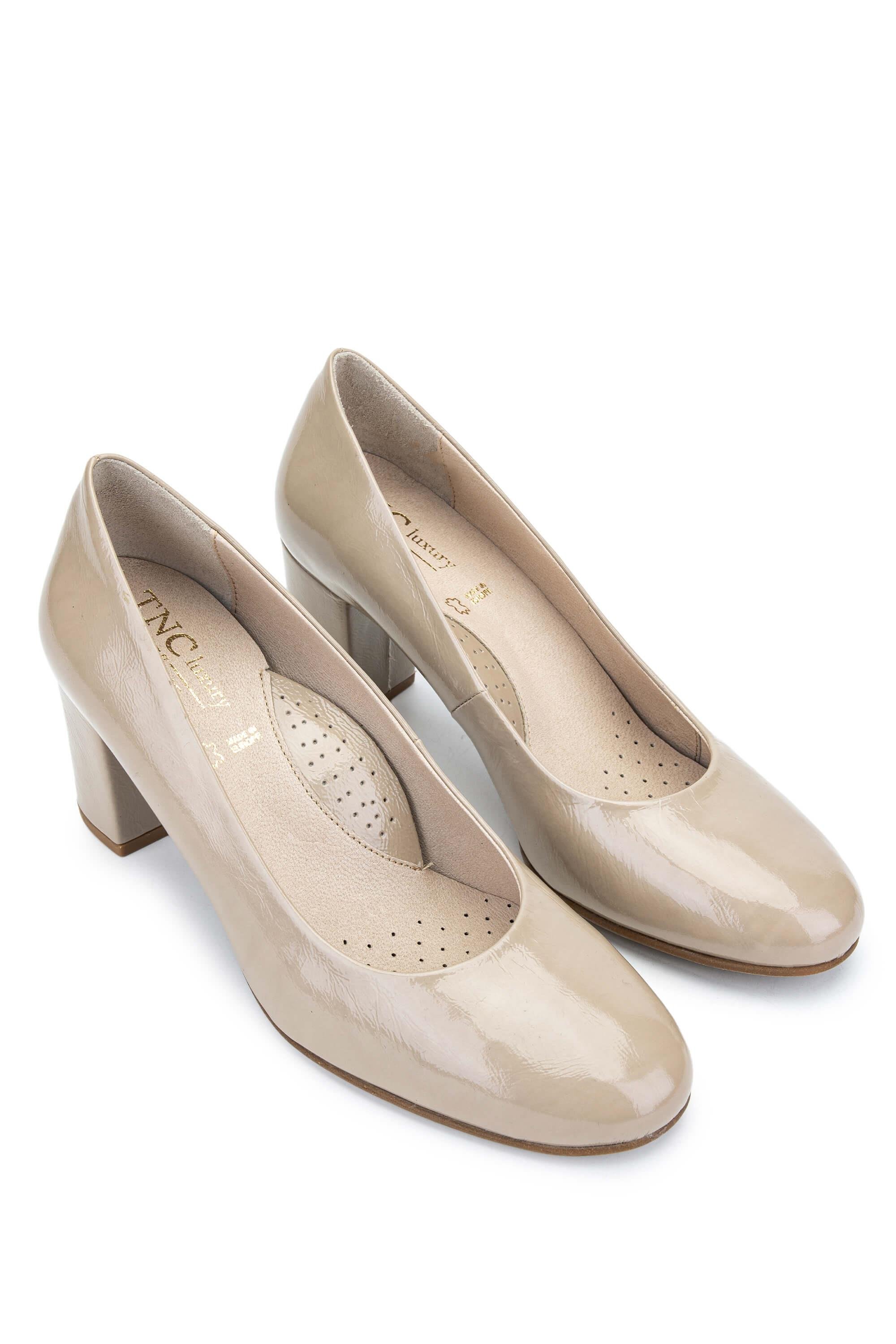 Relax Anatomic Kadın Hakiki Deri Bej Comfort Ayakkabı