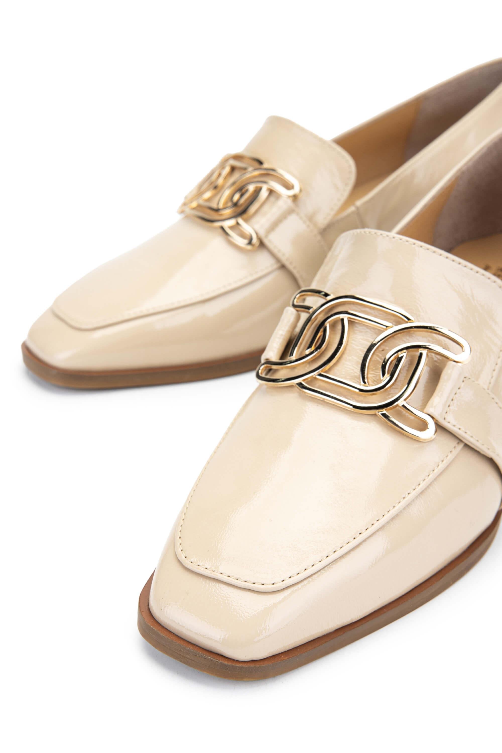 Relax Anatomic Kadın Hakiki Deri Comfort Bej Rugan Ayakkabı