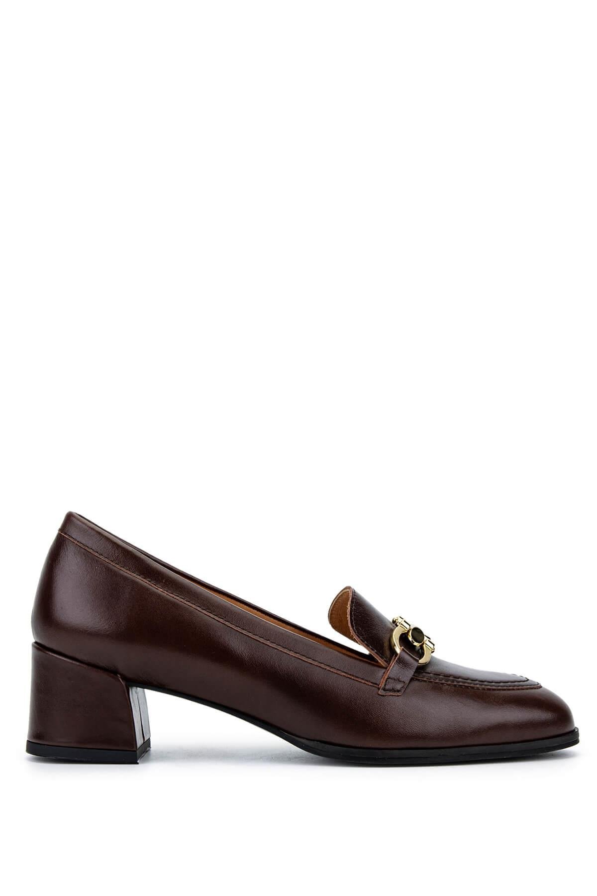 Relax Anatomic Kadın Hakiki Deri Kahverengi Comfort Ayakkabı