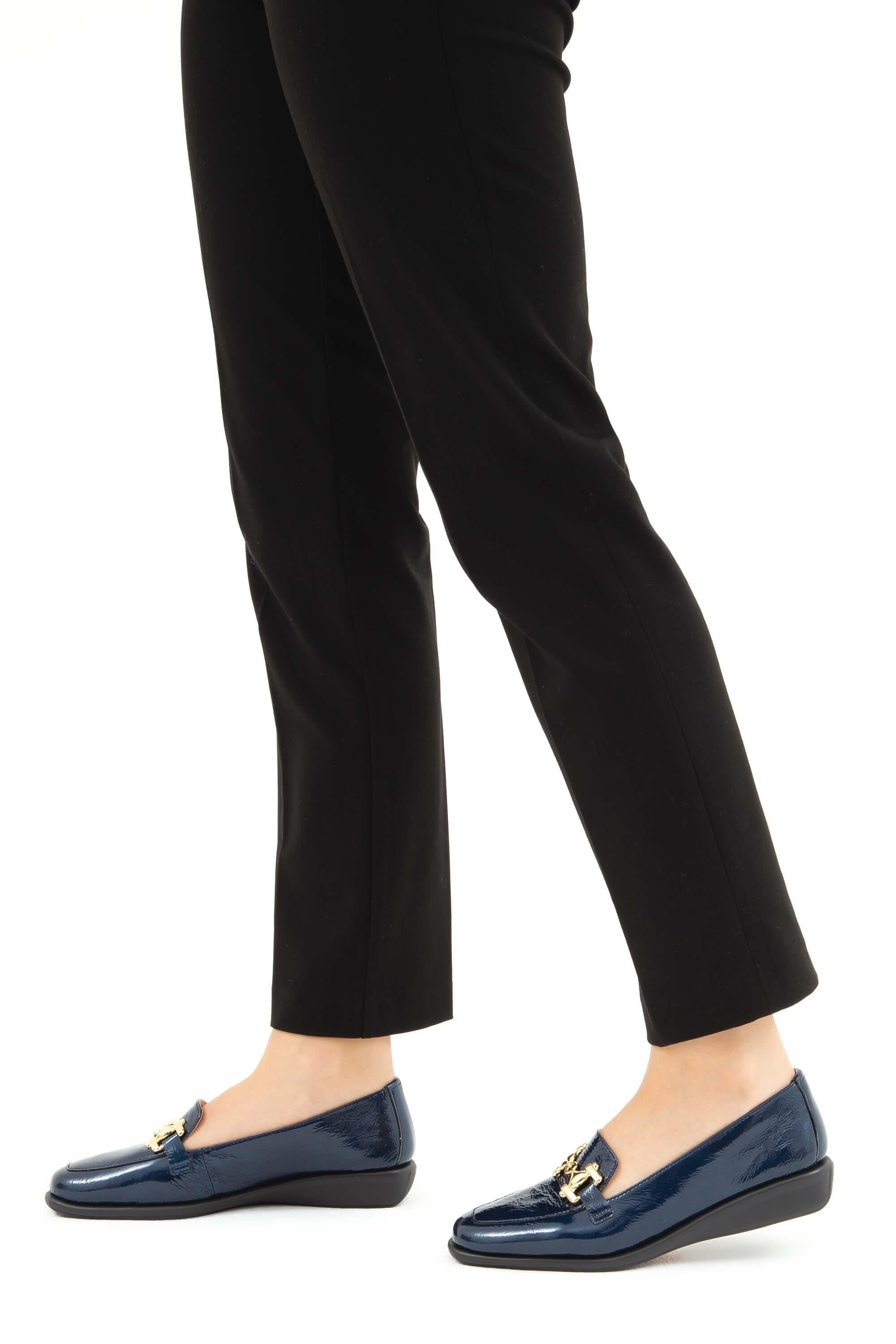 Relax Anatomic Kadın Hakiki Deri Mavi Comfort Ayakkabı