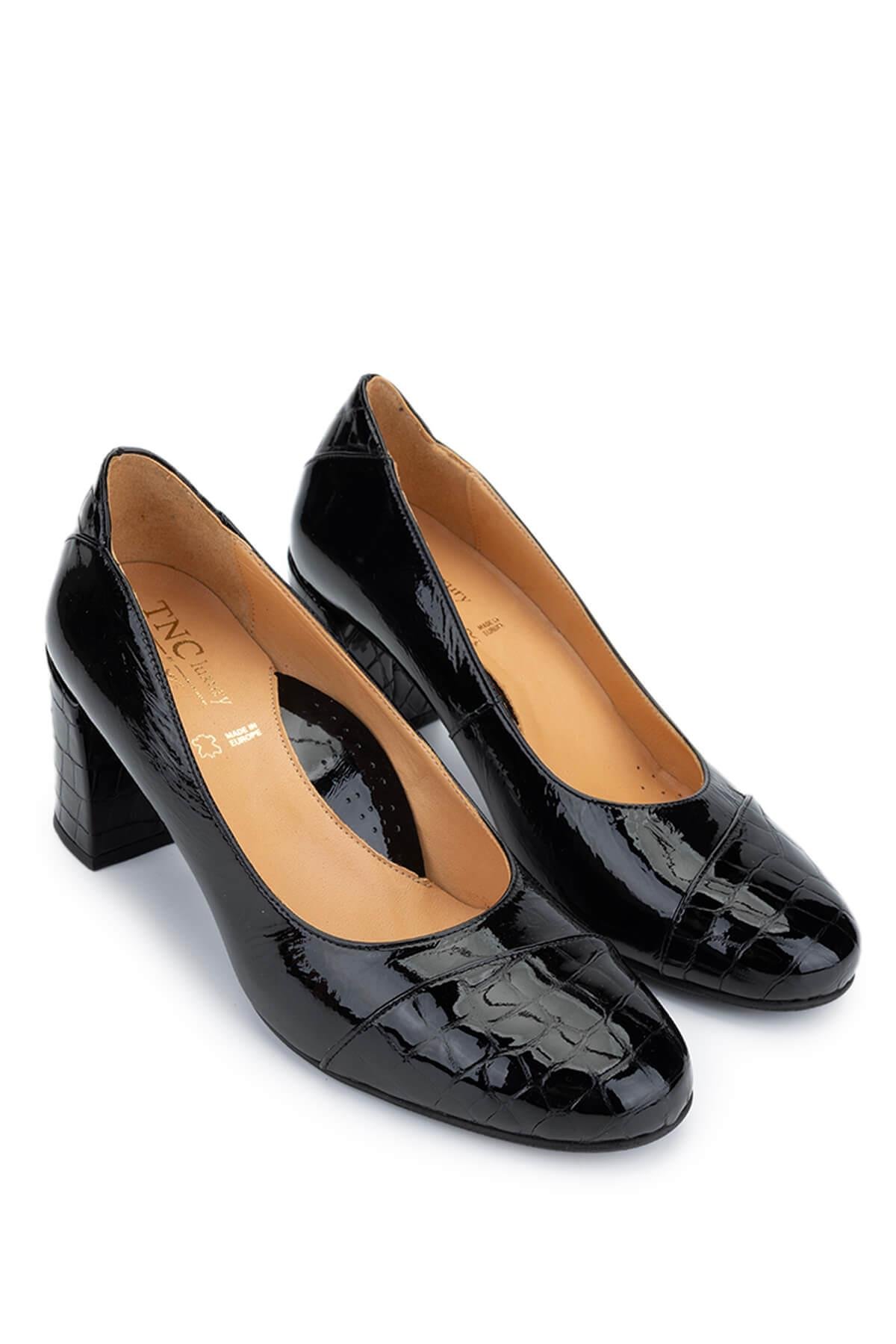 Relax Anatomic Kadın Hakiki Deri Siyah Comfort Ayakkabı