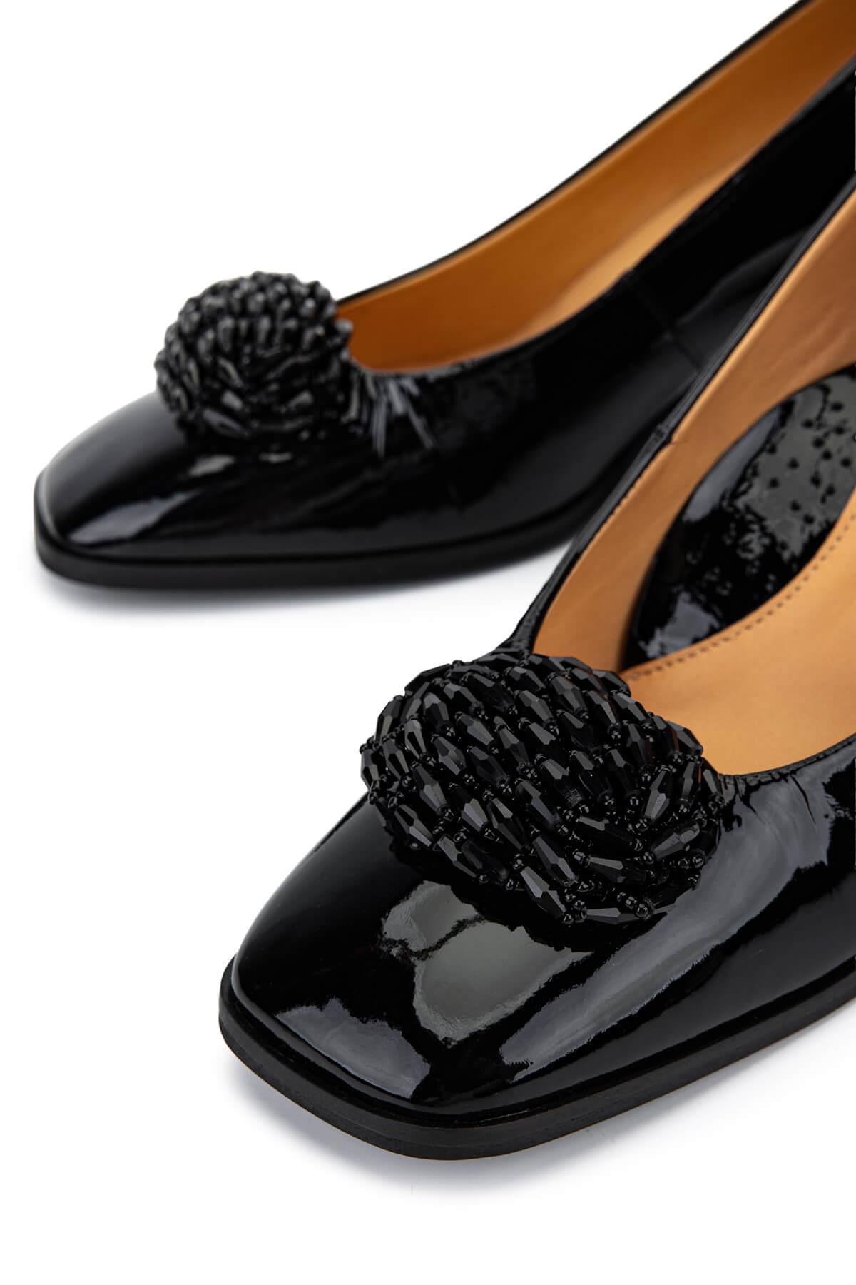 Relax Anatomic Kadın Hakiki Deri Siyah Comfort Ayakkabı