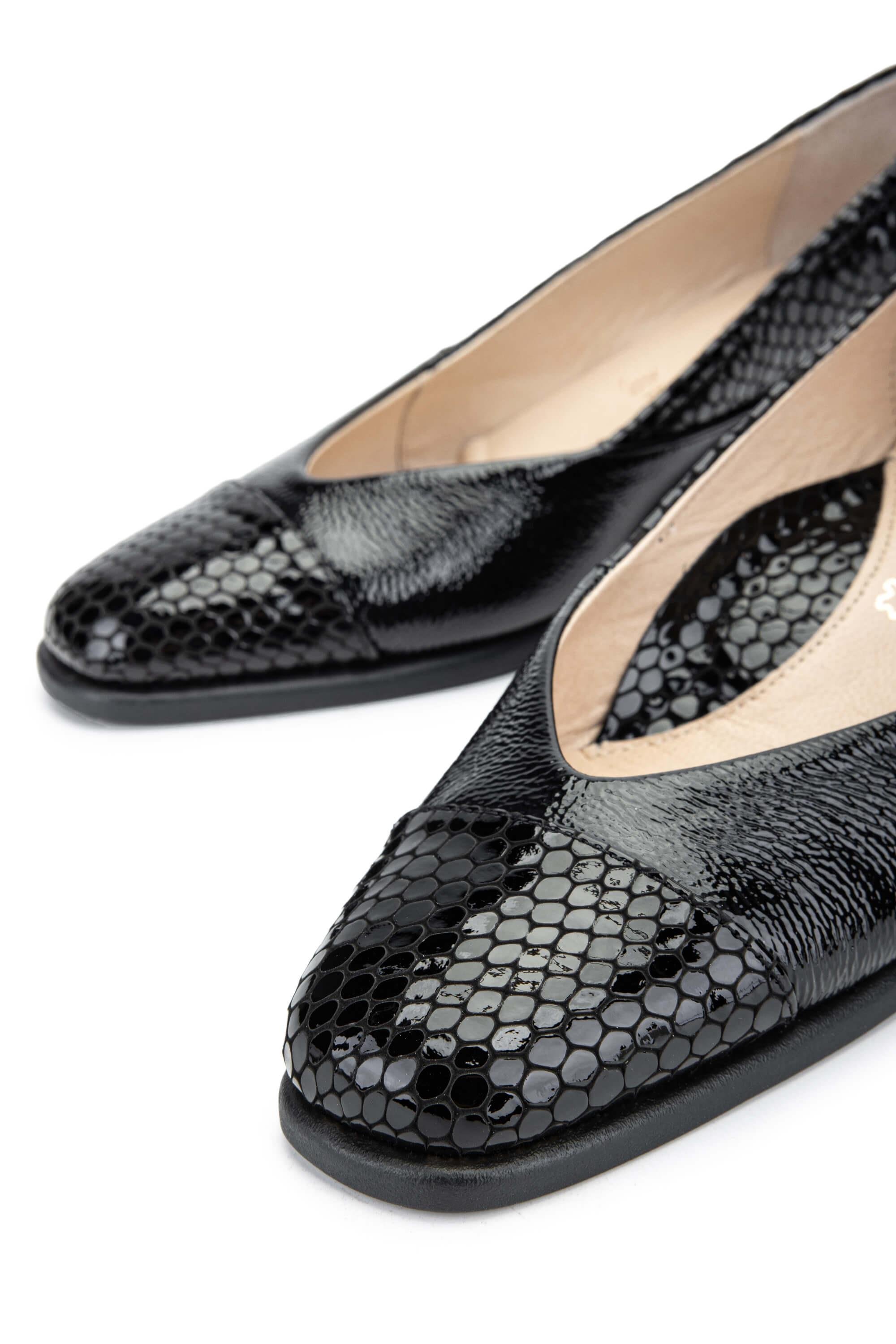 Relax Anatomic Kadın Hakiki Deri Siyah Comfort Ayakkabı